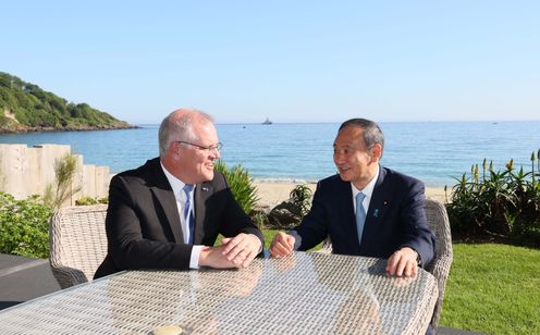 Photograph of the Japan-Australia summit meeting (1)