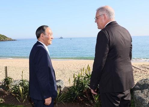 Photograph of the Japan-Australia summit meeting (2)