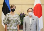 Photograph of the meeting with H.E. Ms. Kersti Kaljulaid, President of the Republic of Estonia (1)