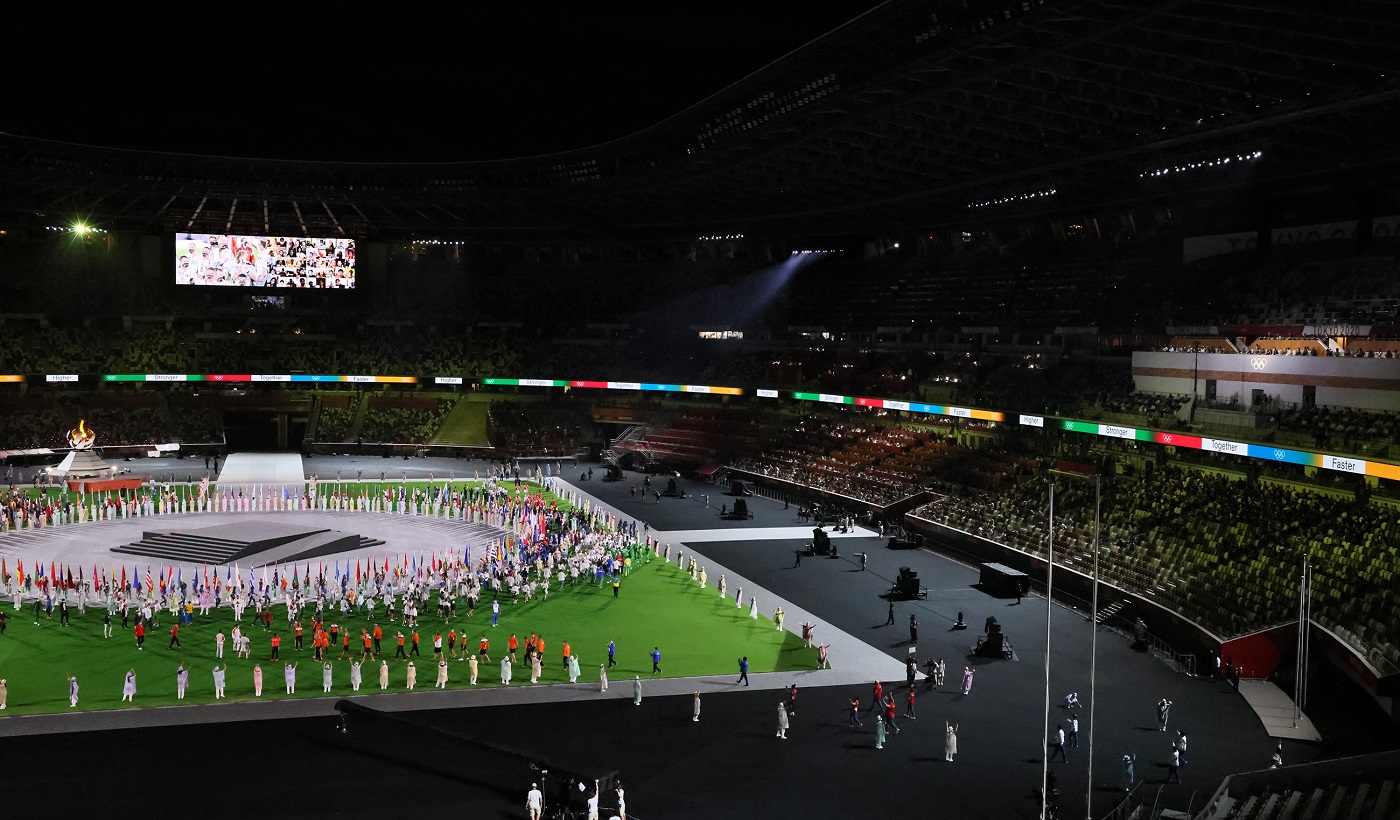 Photograph of the Closing Ceremony of the Games of the XXXII Olympiad (Tokyo 2020) (4)