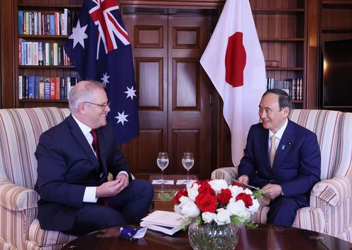 Photograph of the Japan-Australia summit meeting (2)