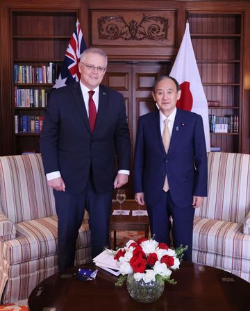 Photograph of the Japan-Australia summit meeting (3)
