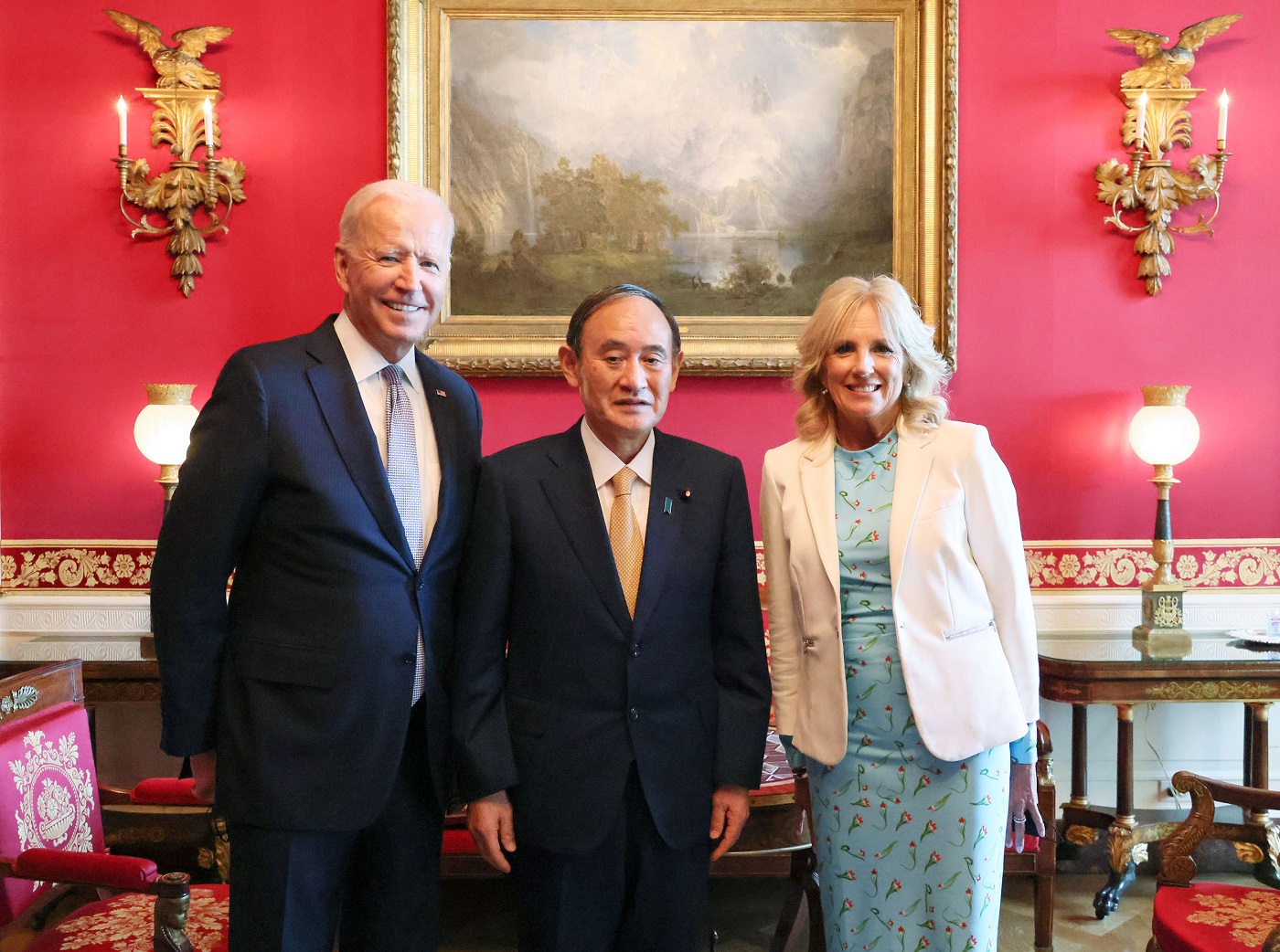 Photograph of the meeting hosted by U.S.President and Mrs.biden (1)