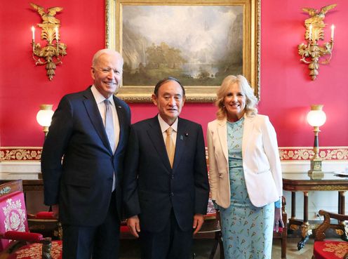 Photograph of the meeting hosted by U.S.President and Mrs.biden (1)