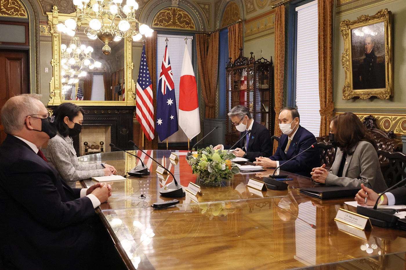 Photograph of the meeting hosted by U.S. Vice President Harris (4)
