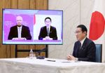 Photograph of the Prime Minister attending the Davos Agenda 2022 by video conference (1)