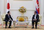 Japan-Cambodia summit meeting (1)