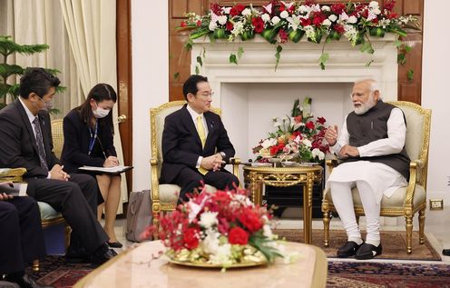 Japan-India summit meeting (2)