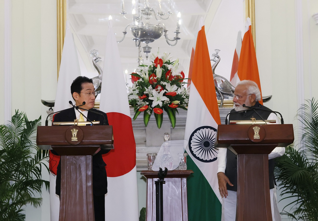 Japan-India joint press announcement (2)