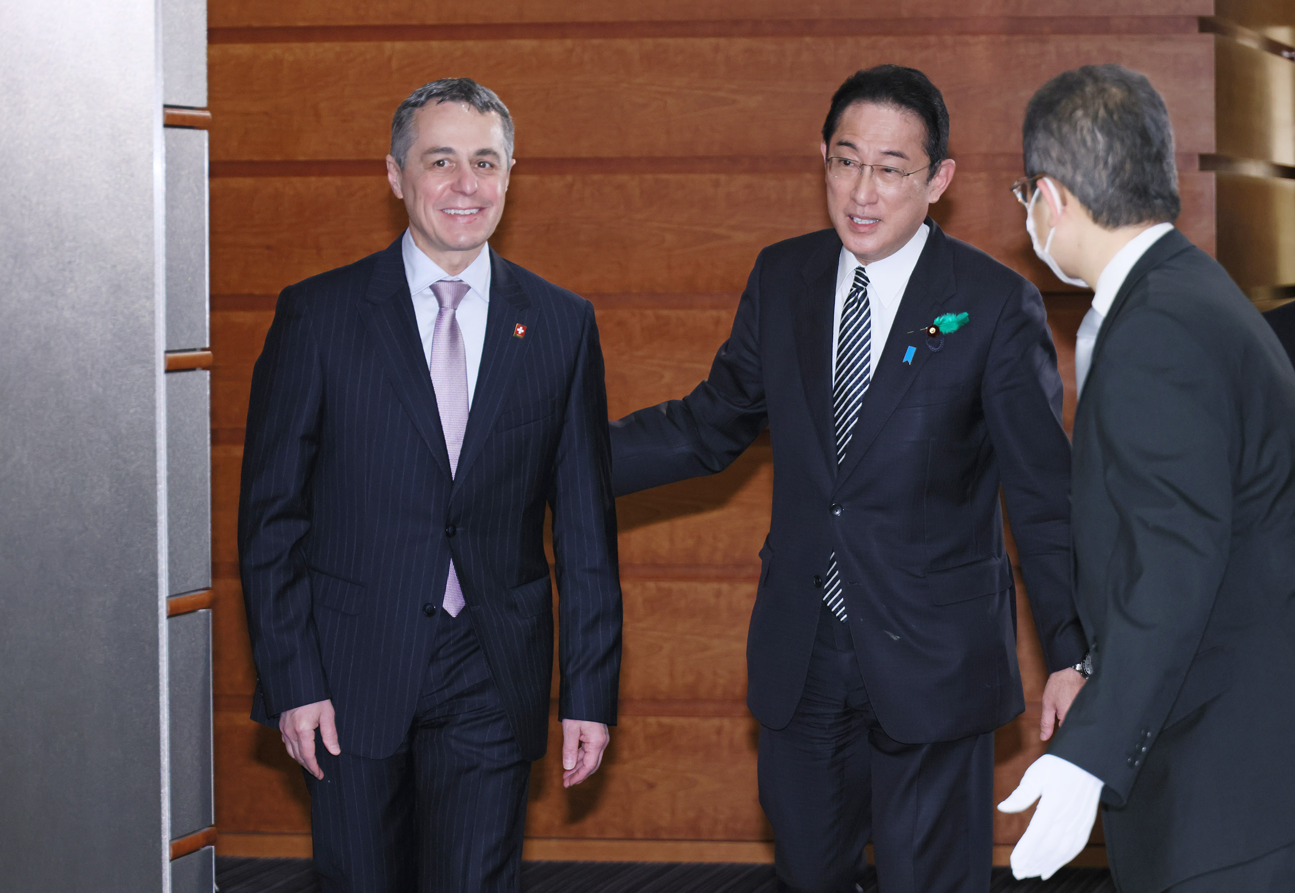 Japan -Switzerland Summit Meeting (3)