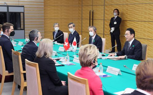 Japan -Switzerland Summit Meeting (5)