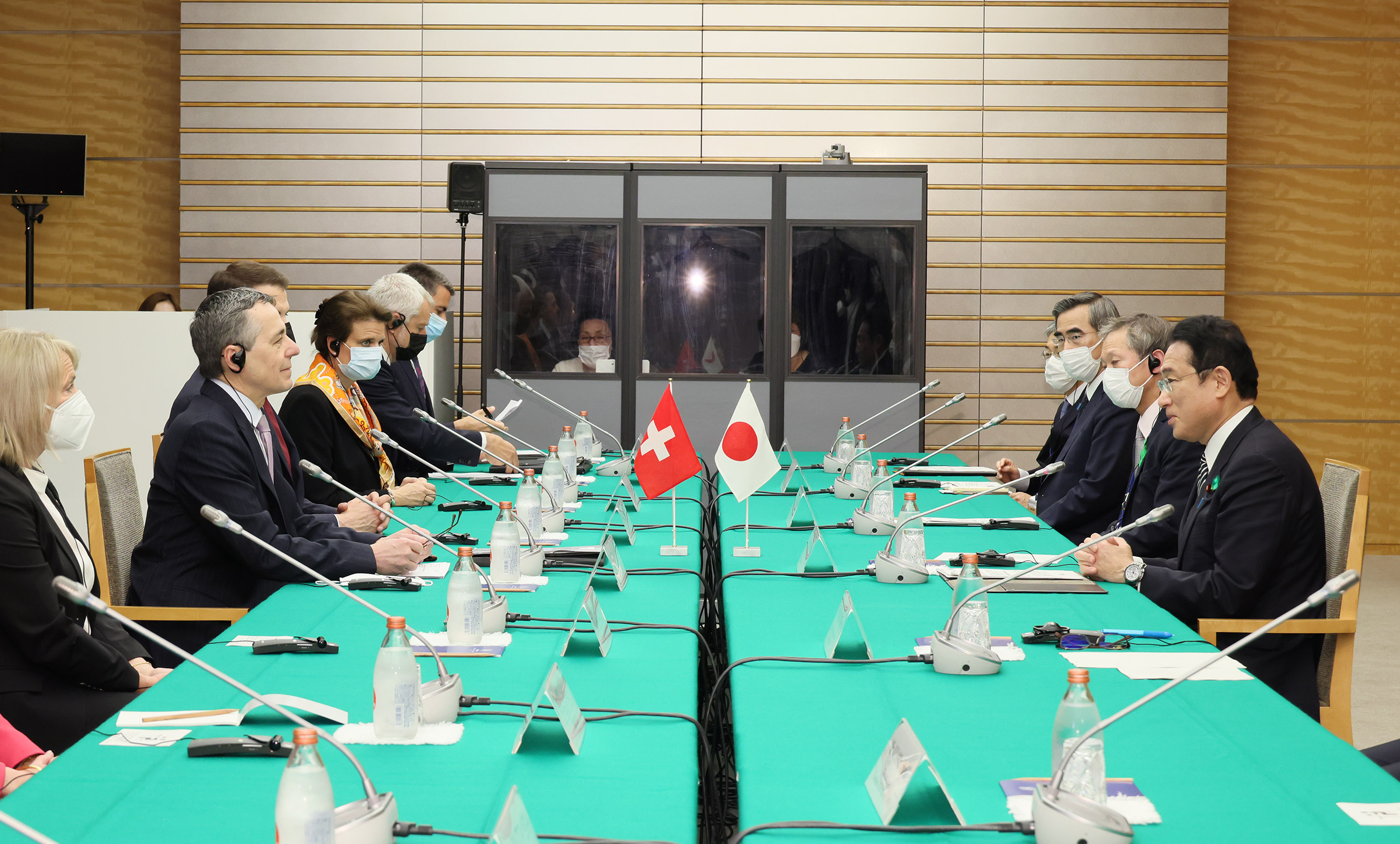 Japan -Switzerland Summit Meeting (6)