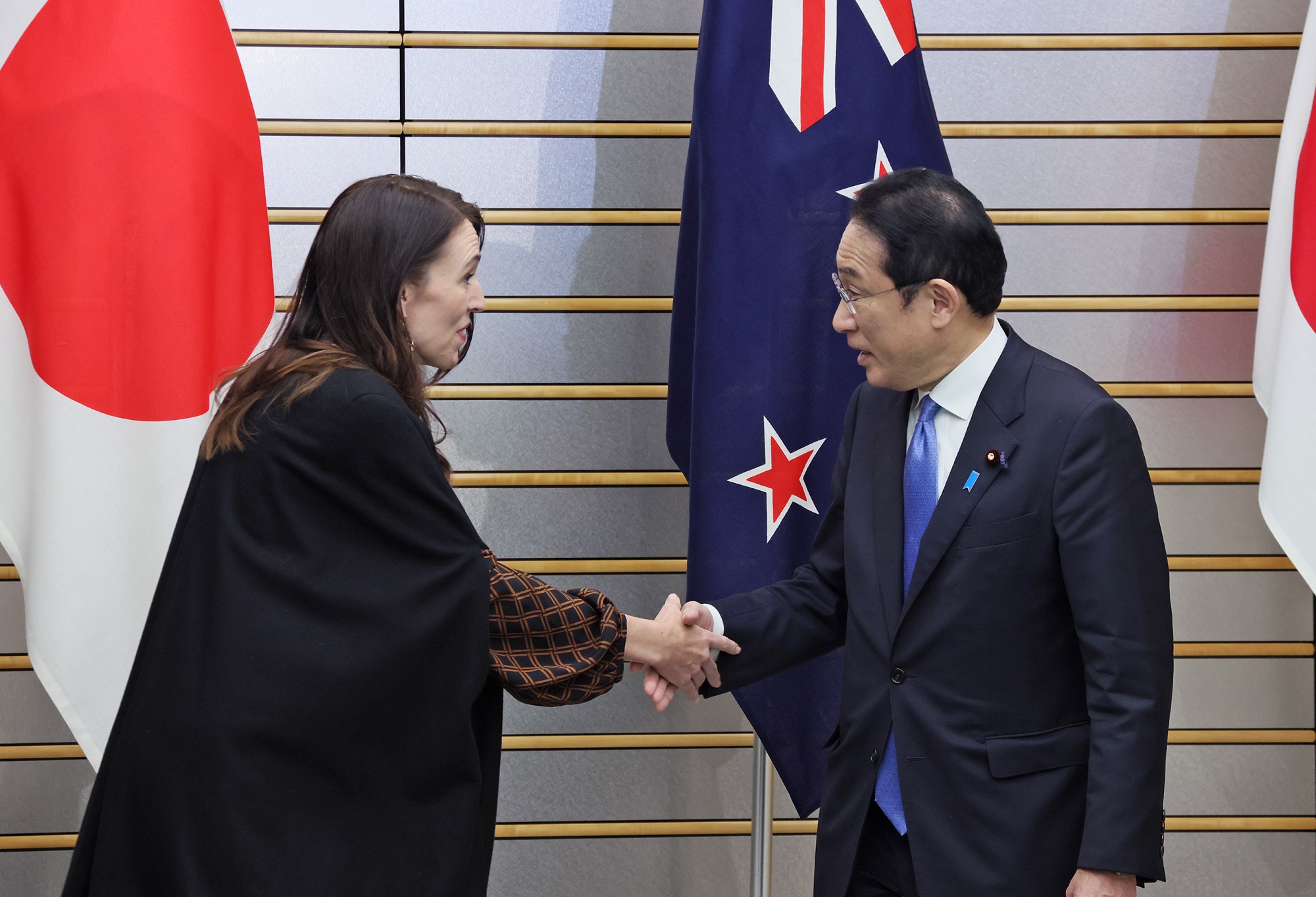 Photograph of the Japan-New Zealand Summit Meeting (2)