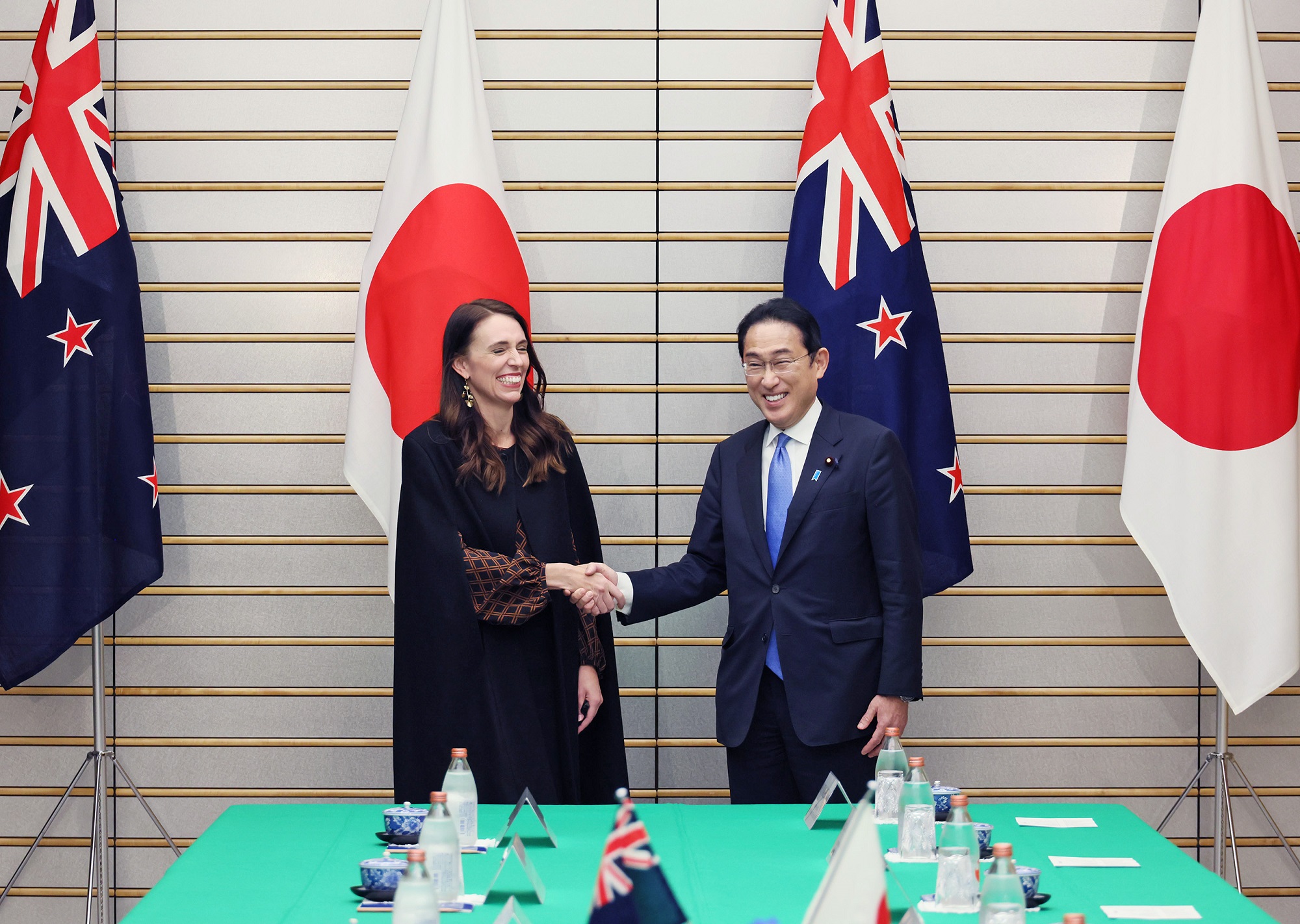 Photograph of the Japan-New Zealand Summit Meeting (3)
