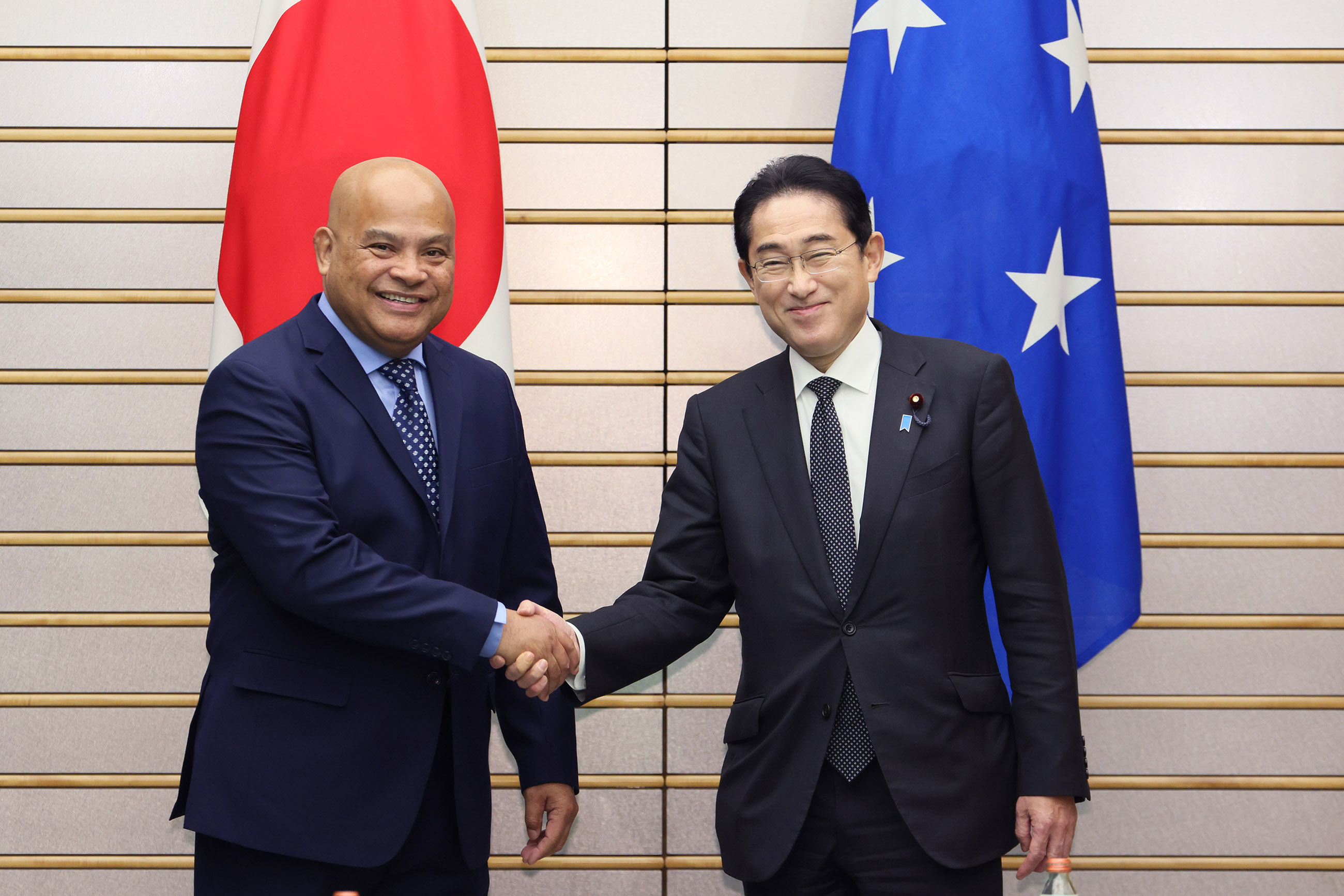 Japan-Micronesia summit meeting (1)