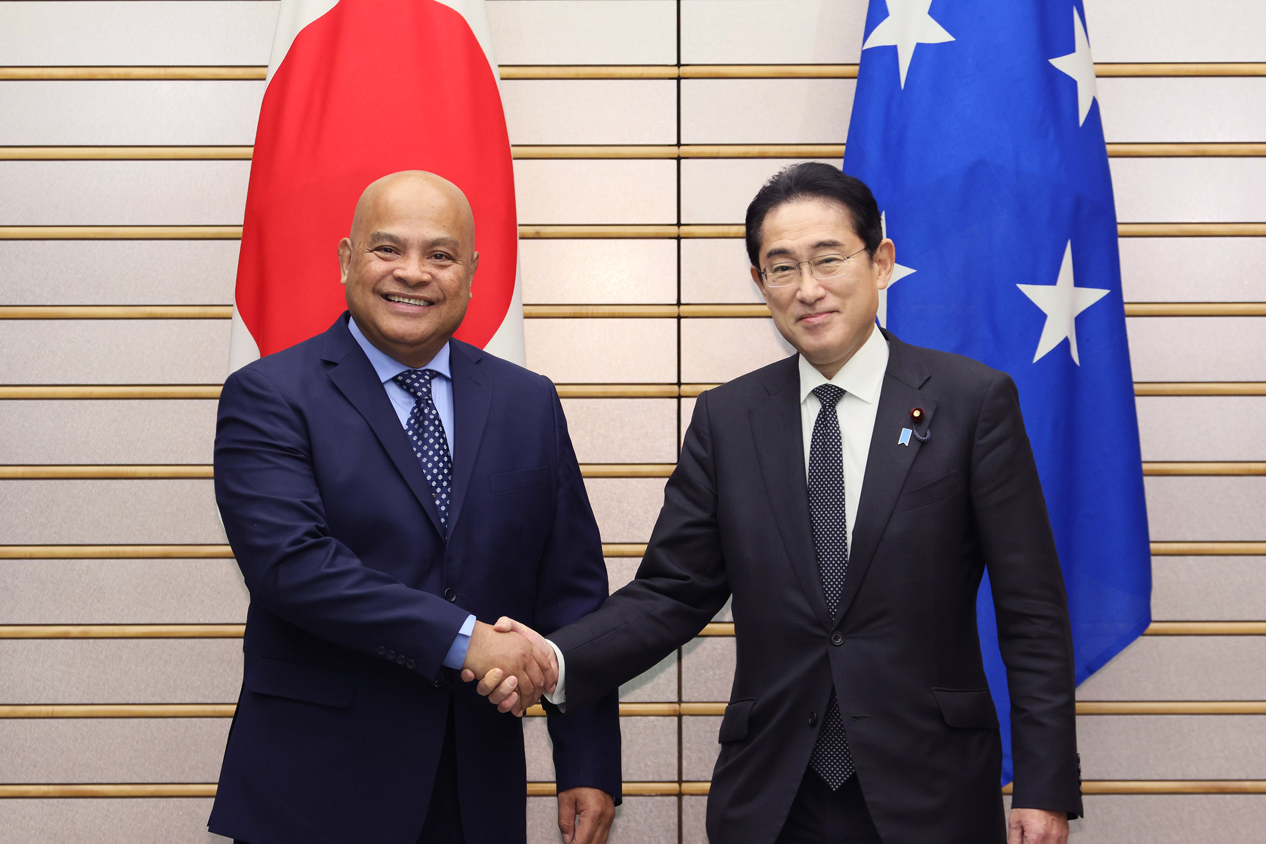 Japan-Micronesia summit meeting (2)
