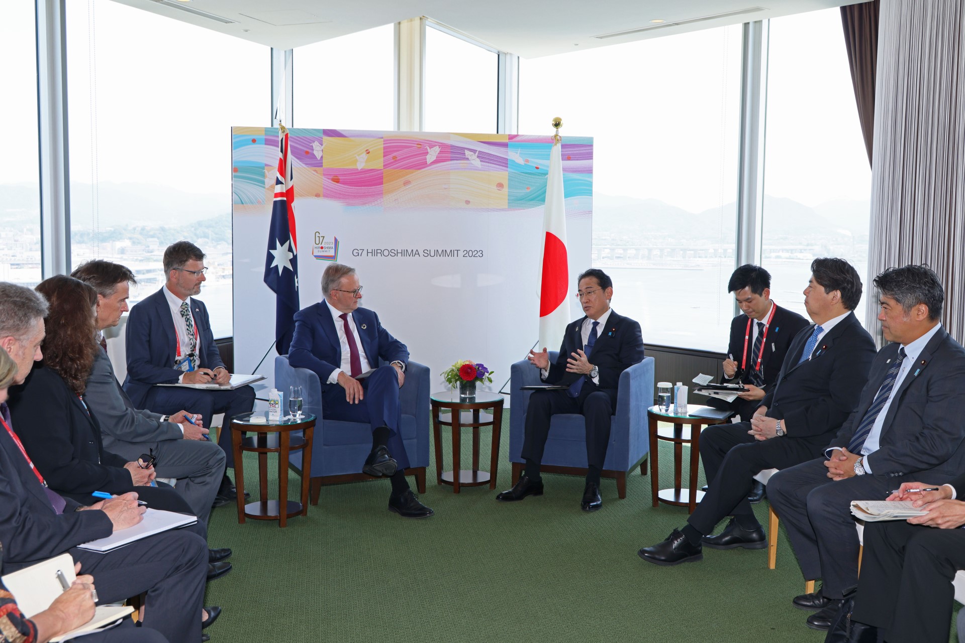 Japan-Australia Prime Ministers’ informal talks (2)