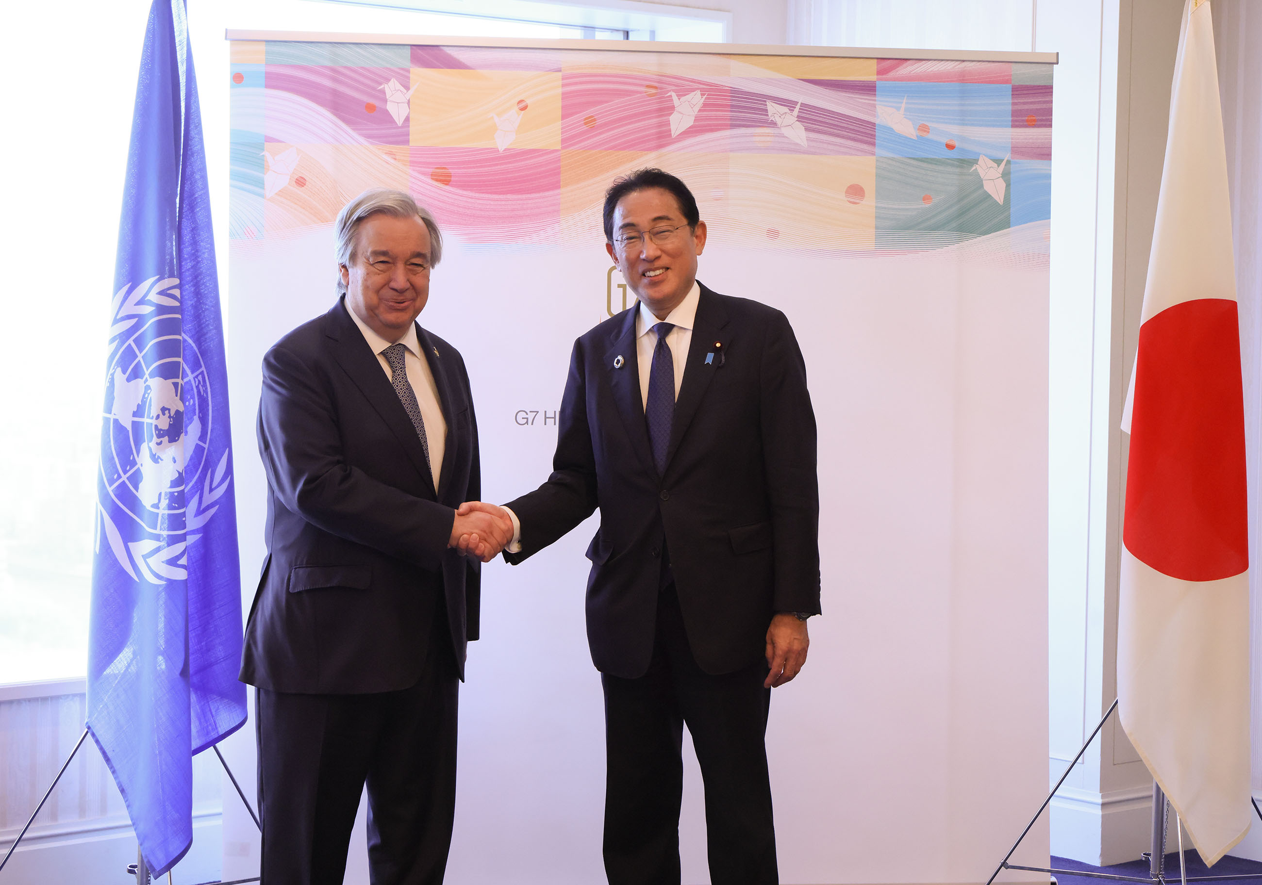 Meeting with United Nations Secretary-General (2)