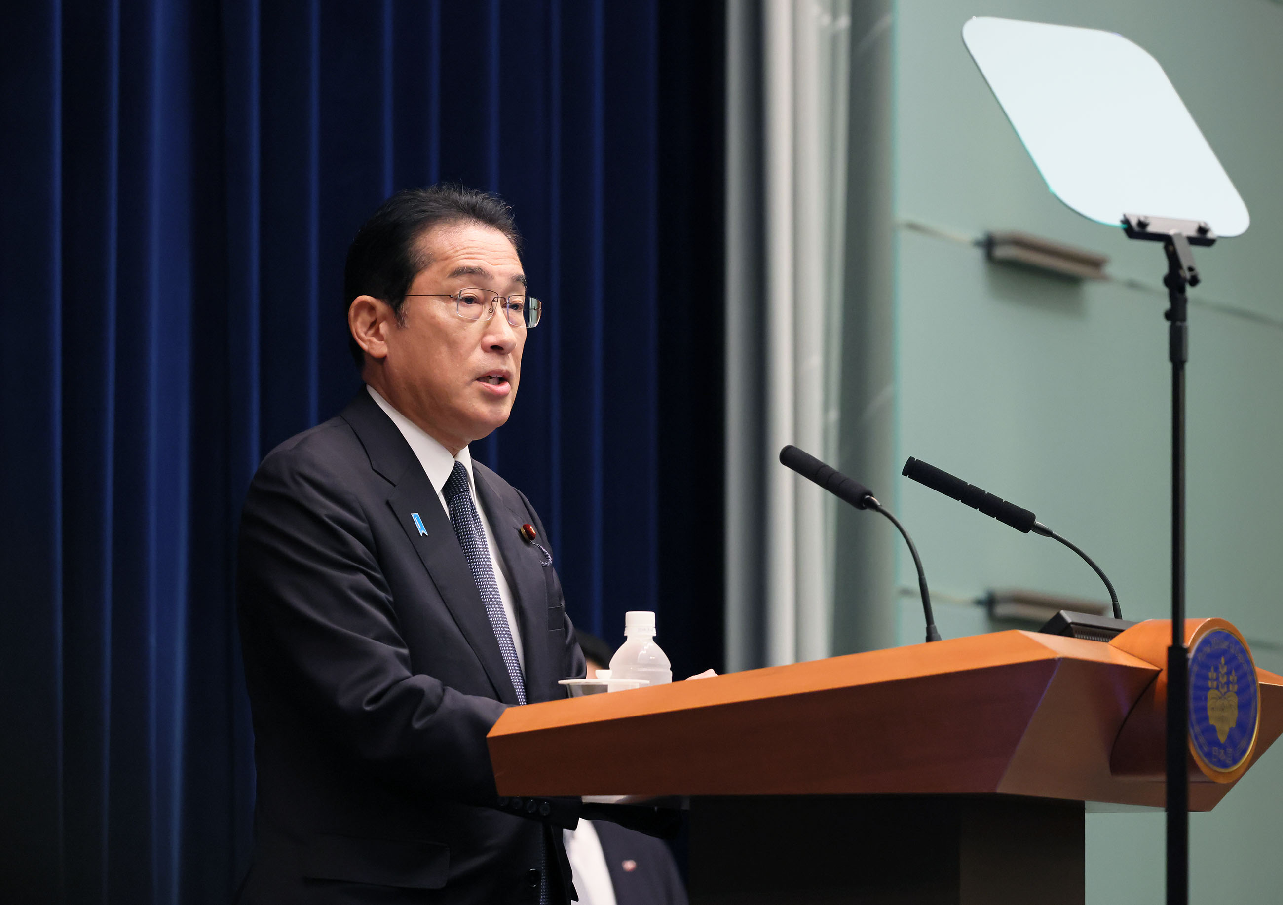 Prime Minister Kishida making an opening statement (2) 