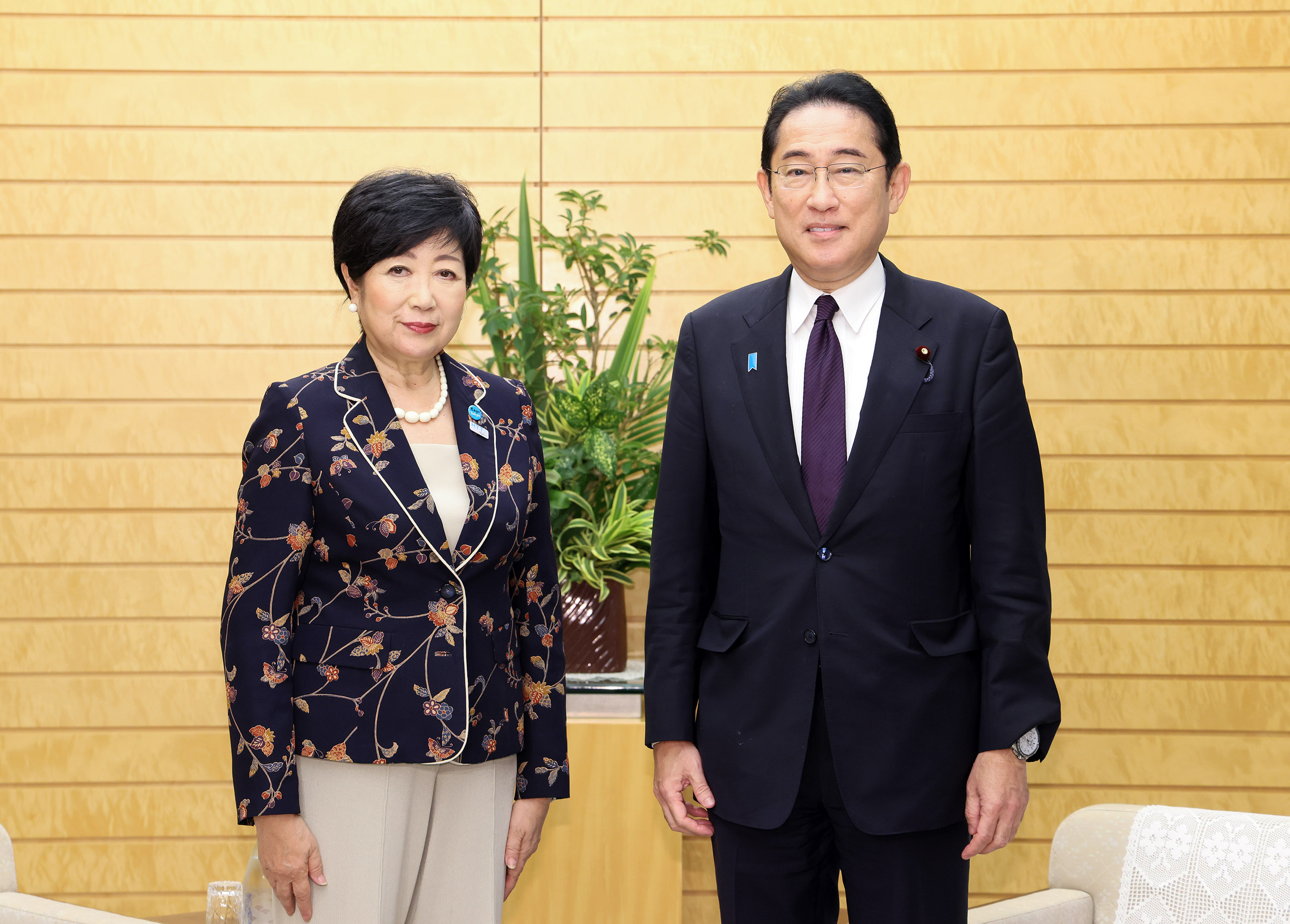 Prime Minister Kishida holding a meeting
