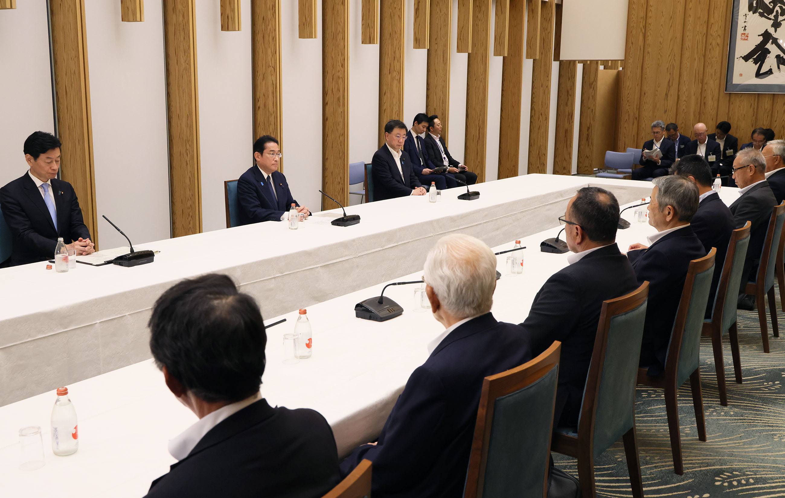 Prime Minister Kishida holding a meeting (3)