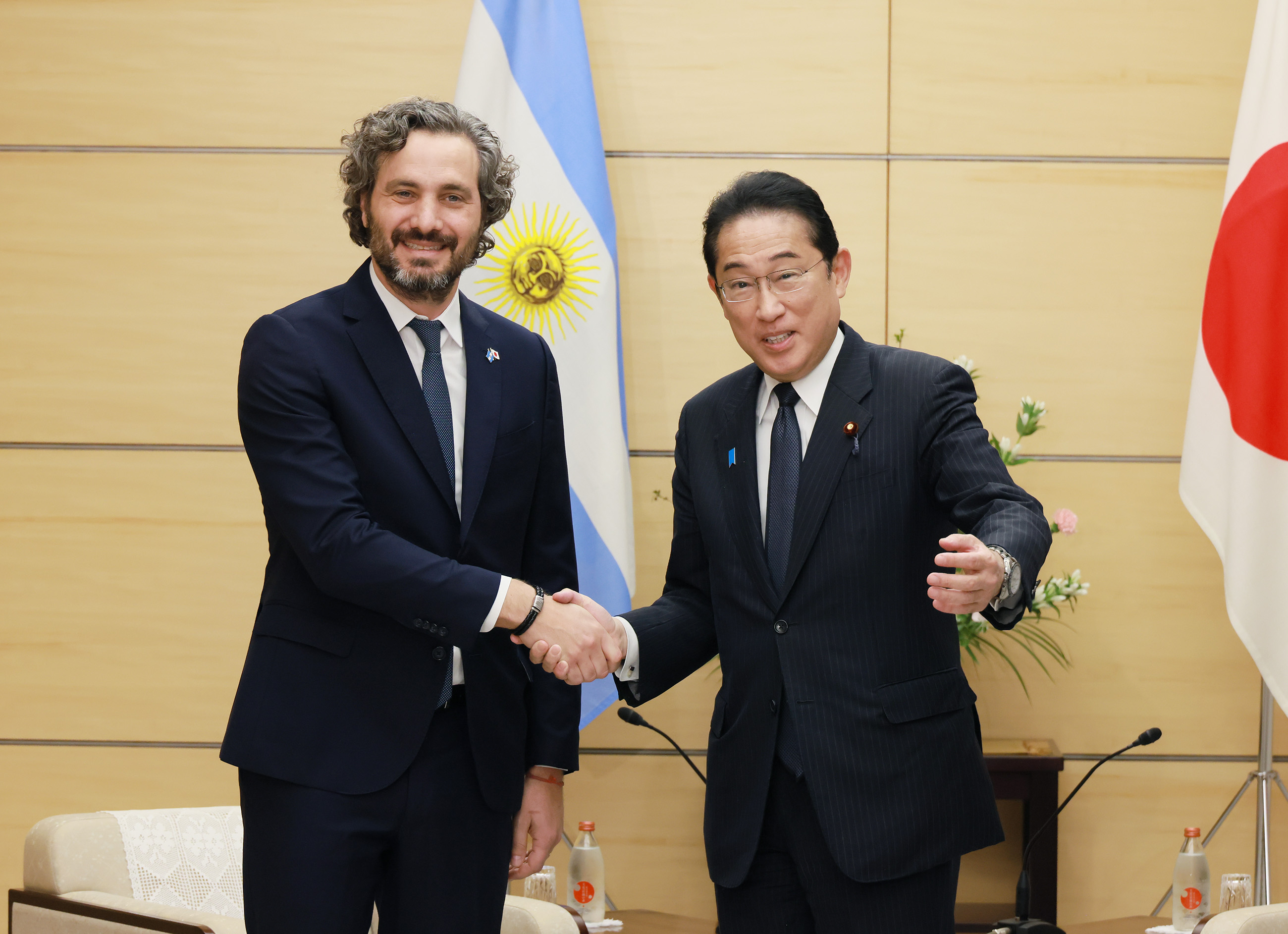 Courtesy Call from Argentine Foreign Minister Santiago Andrés Cafiero