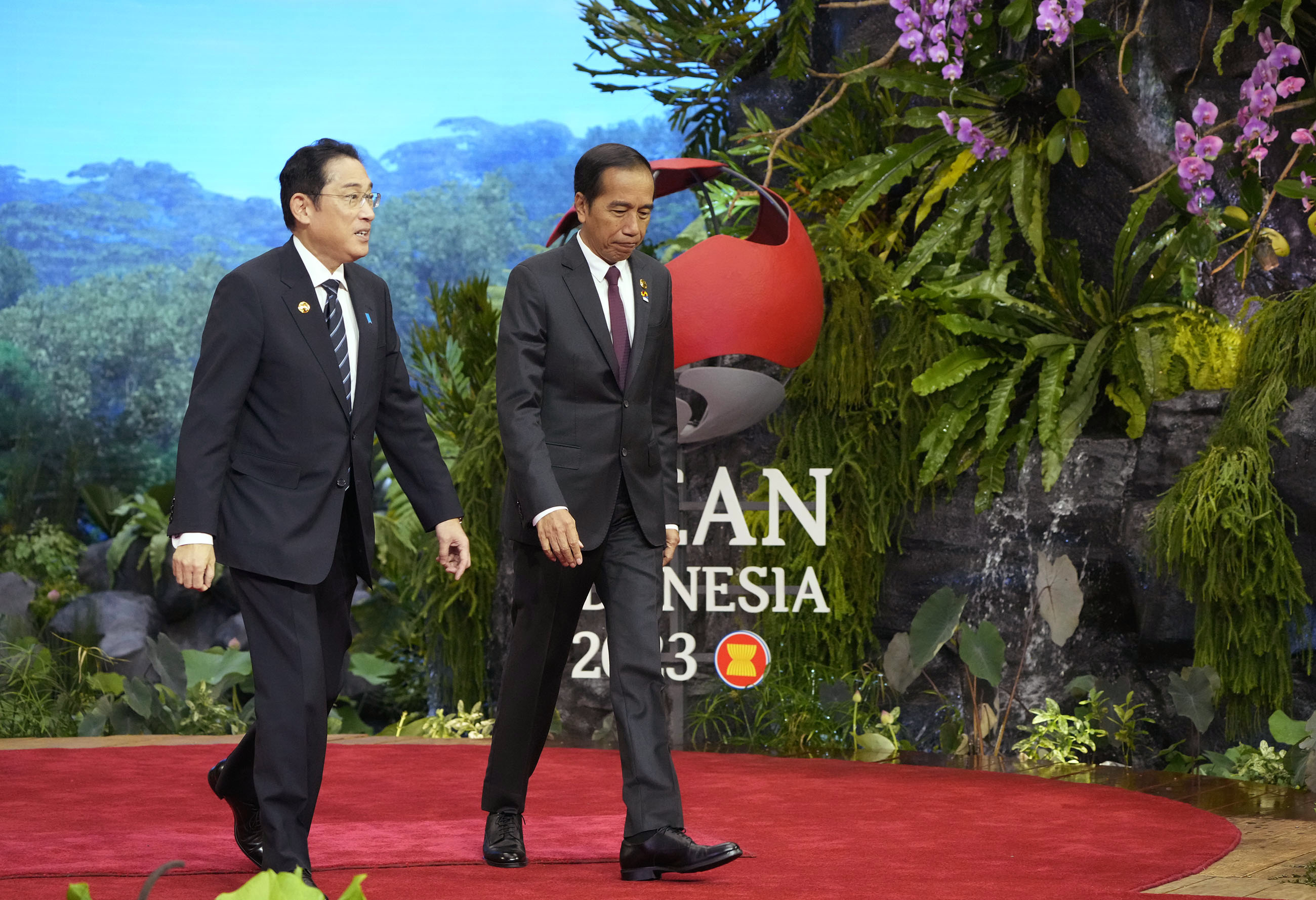 Prime Minister Kishida welcomed by President Joko (3)