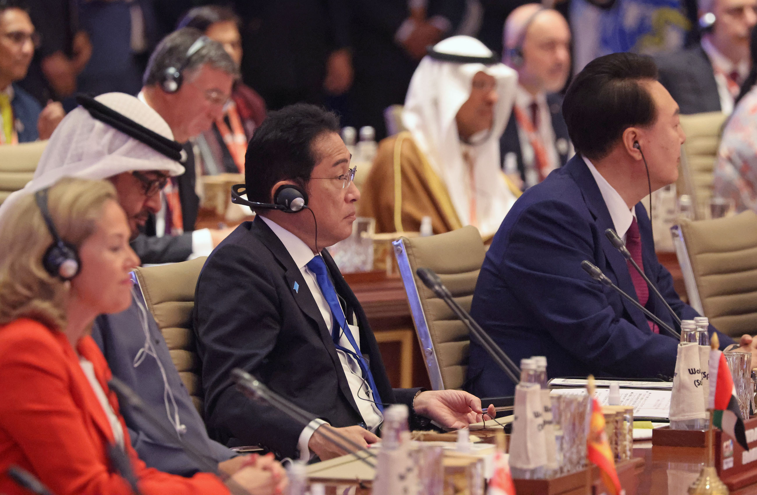 Prime Minister Kishida attending Session 1 and Working Lunch (3)
