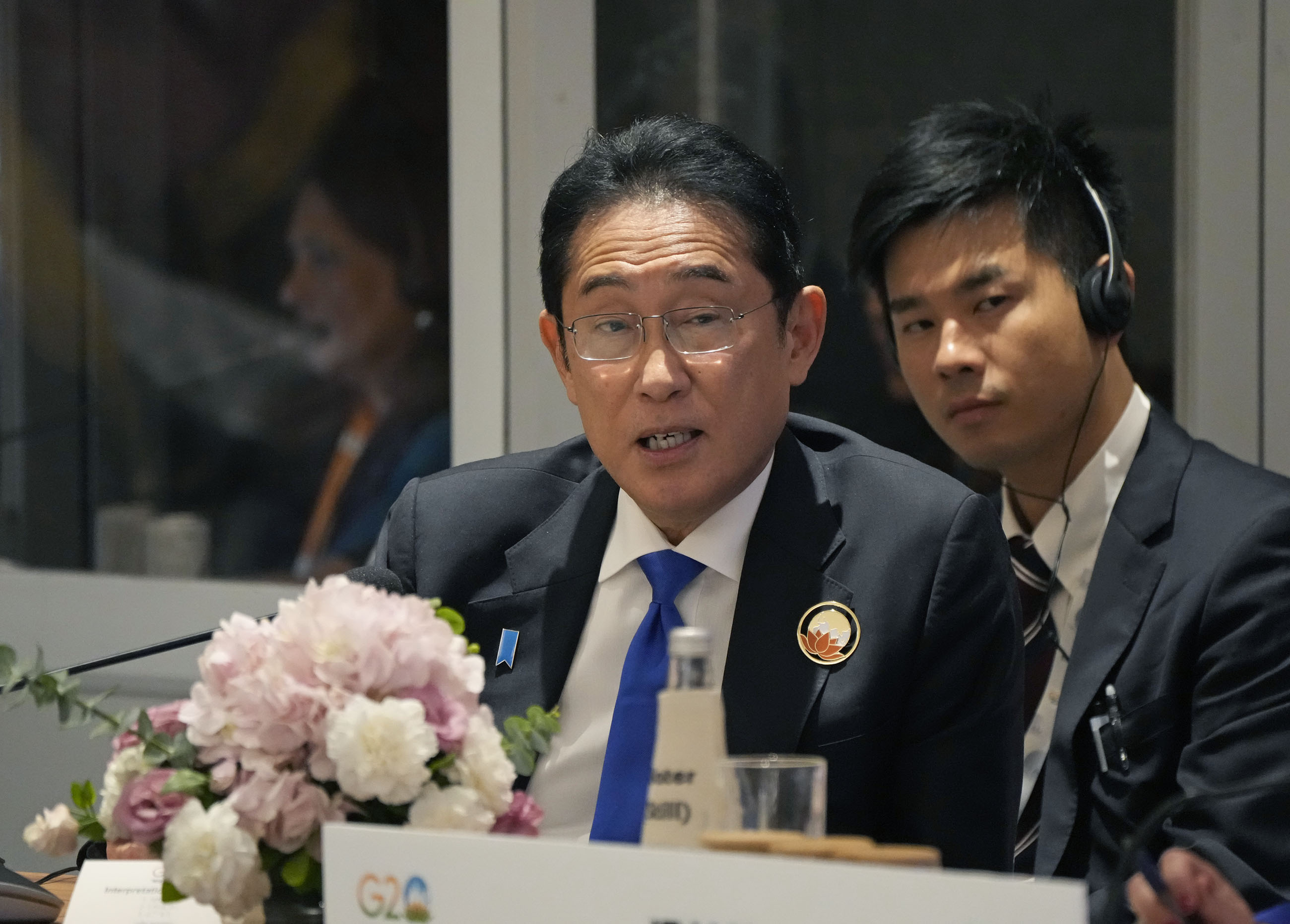 Prime Minister Kishida attending the G20 side-event on Partnership for Global Infrastructure and Investment (2)
