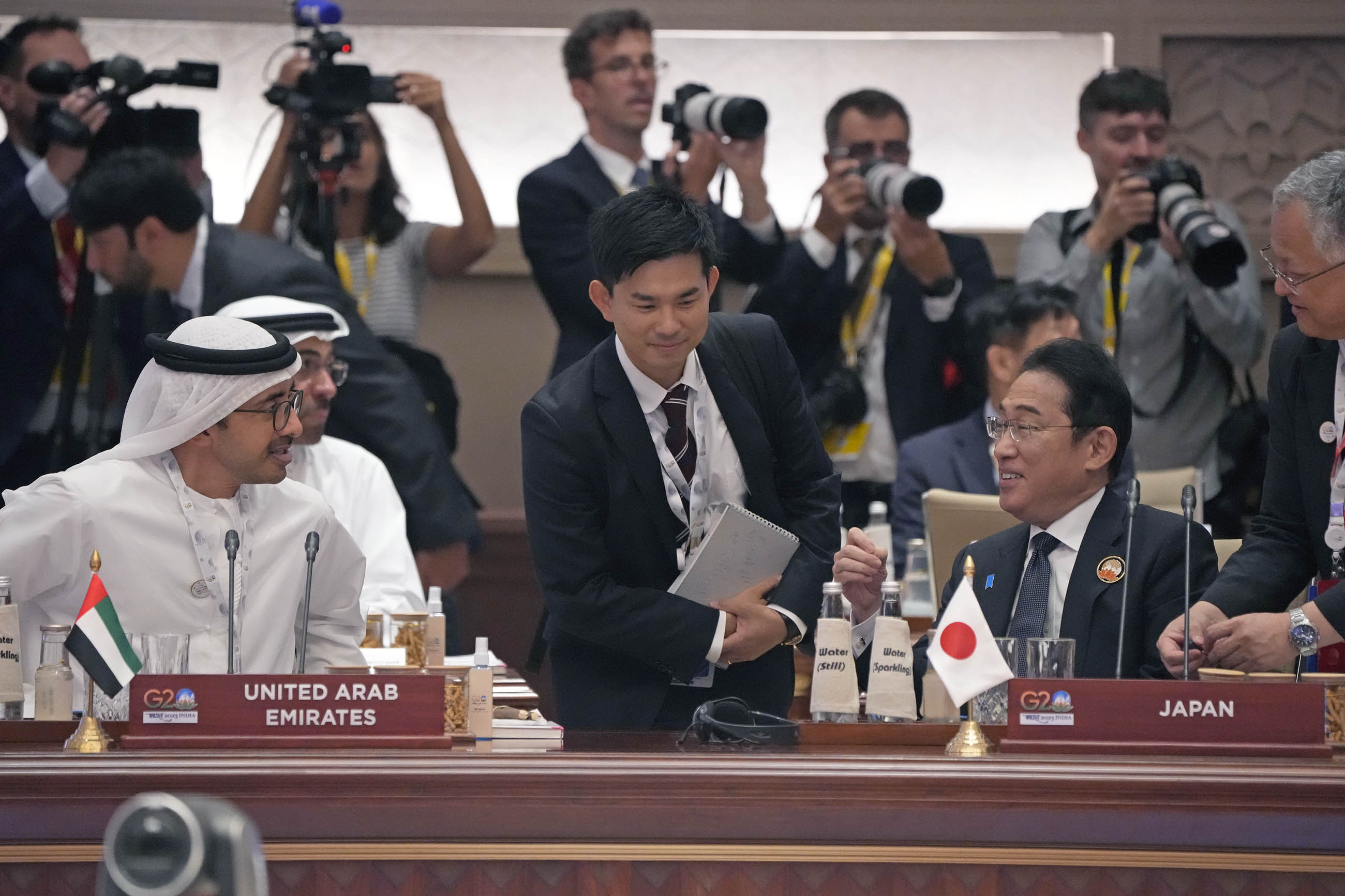 Prime Minister Kishida attending Session 3 (2)