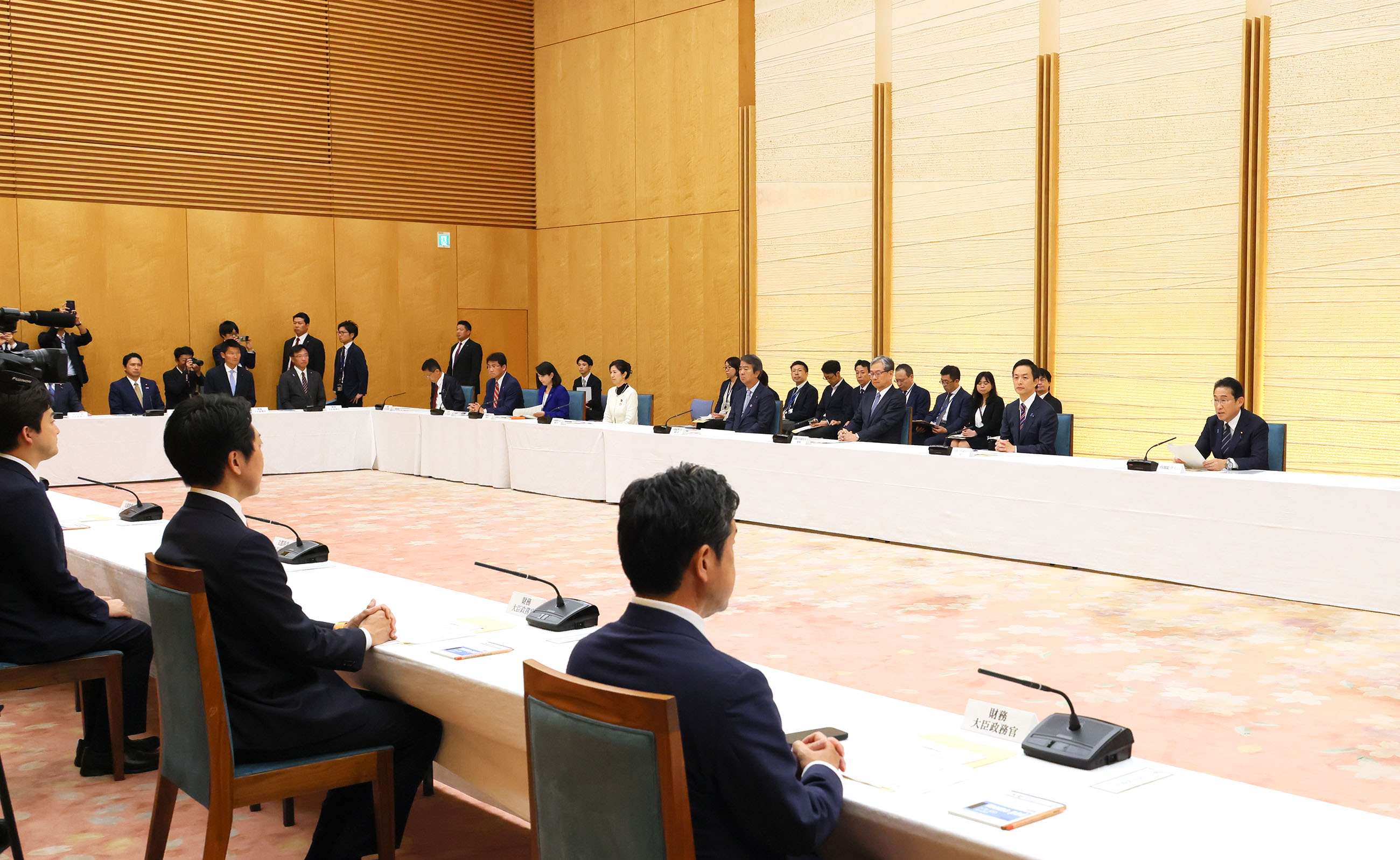 Prime Minister Kishida delivering an address (4)