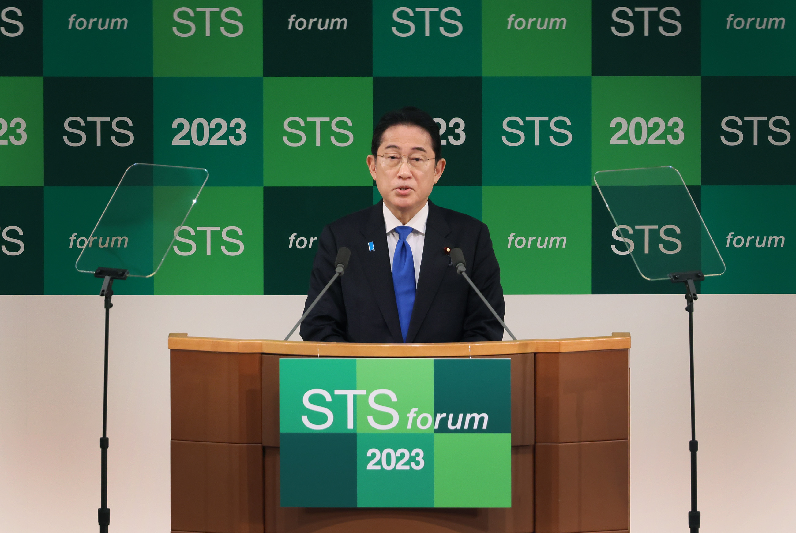 Prime Minister Kishida delivering an address at the opening ceremony (5)