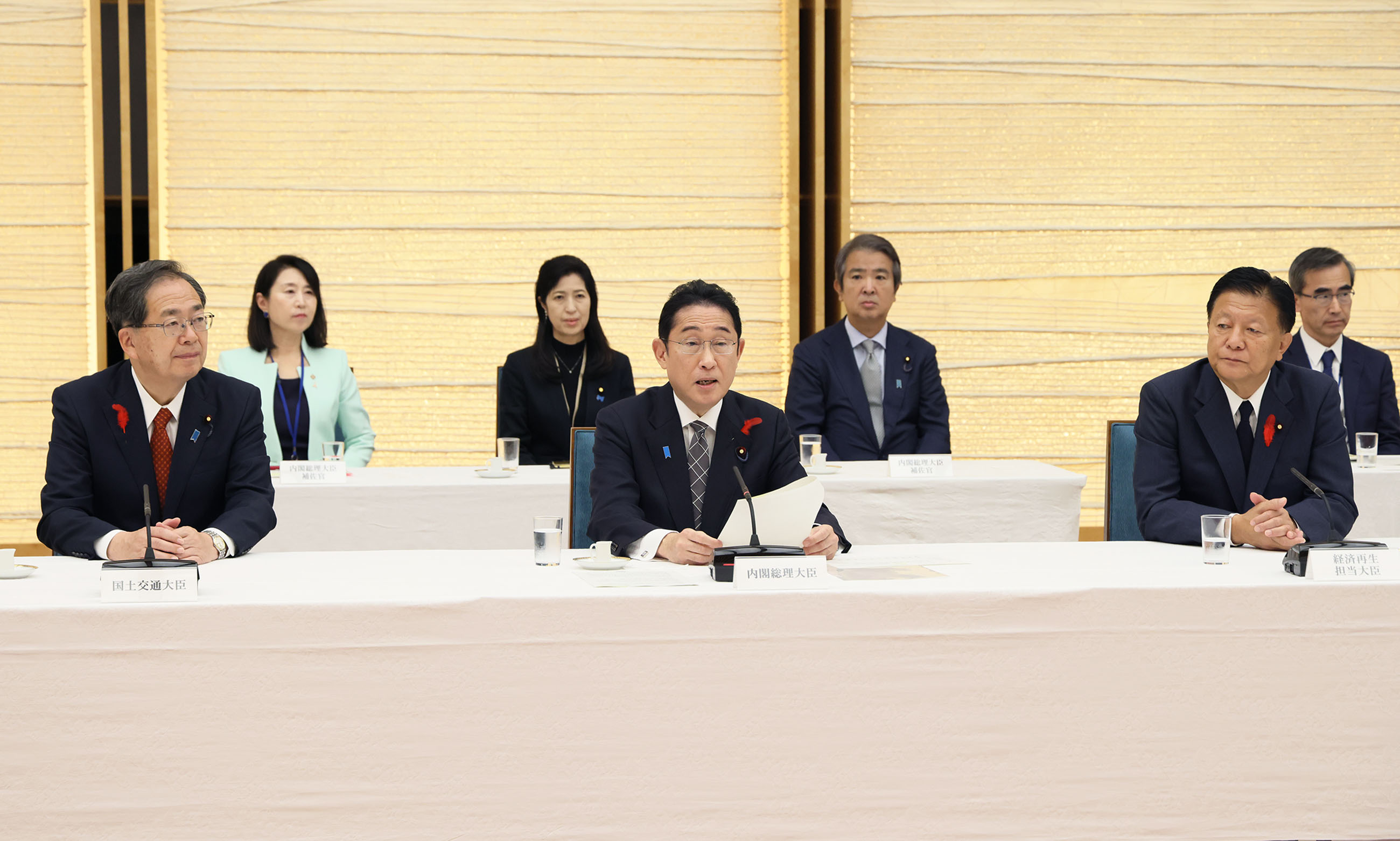 Prime Minister Kishida making a statement (5)