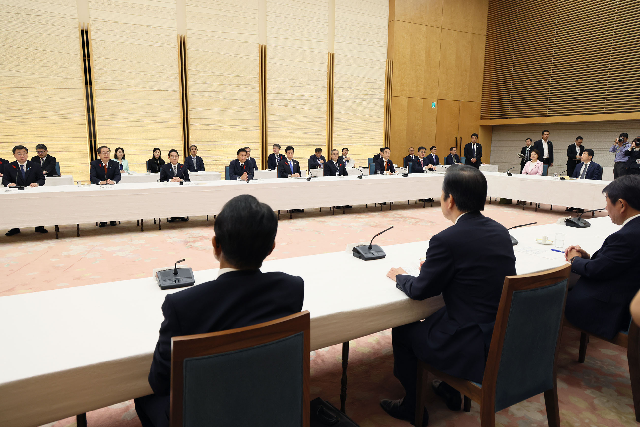 Prime Minister Kishida making a statement (6)