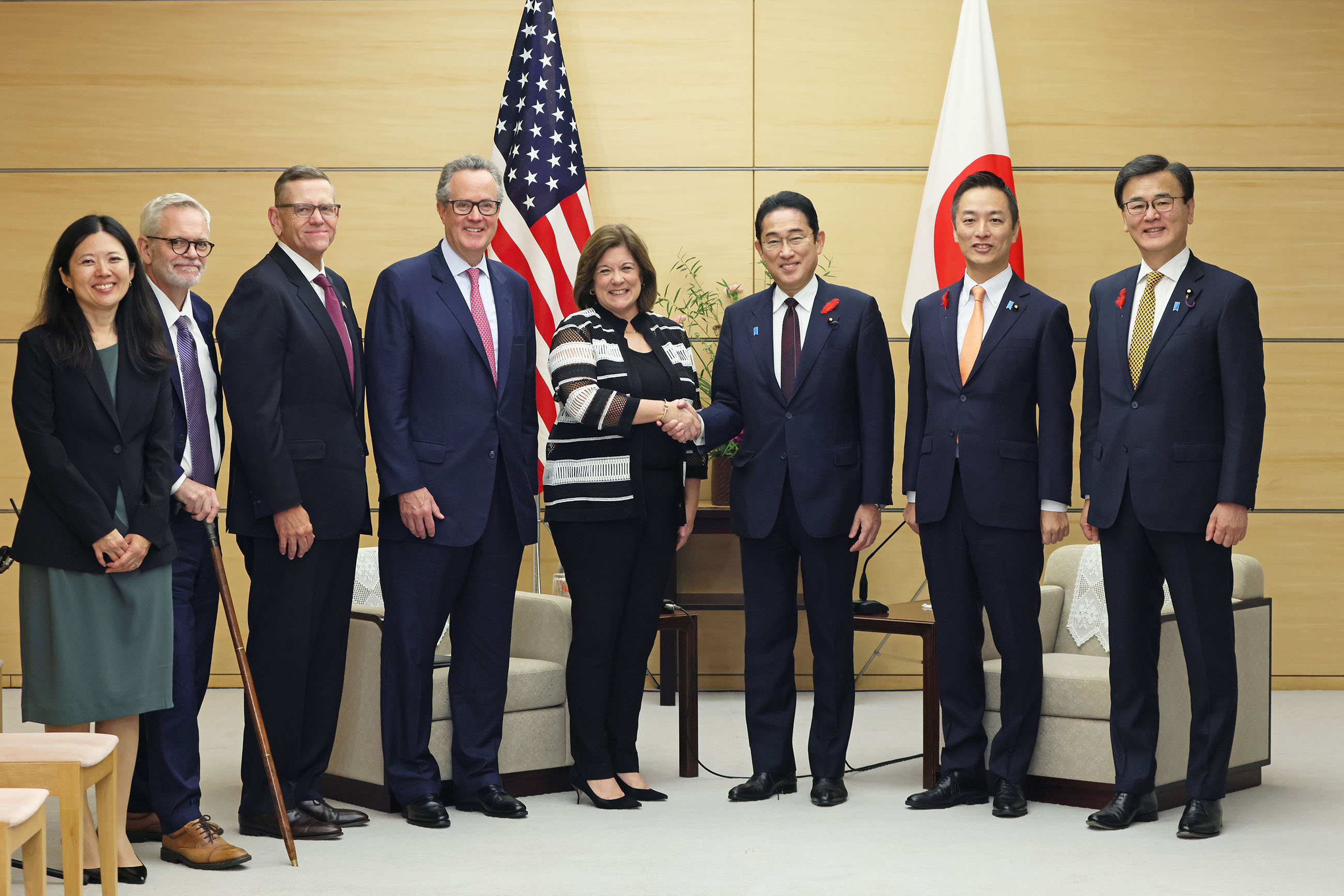 Courtesy Call from a delegation of the U.S. Chamber of Commerce and the U.S.-Japan Business Council Representatives