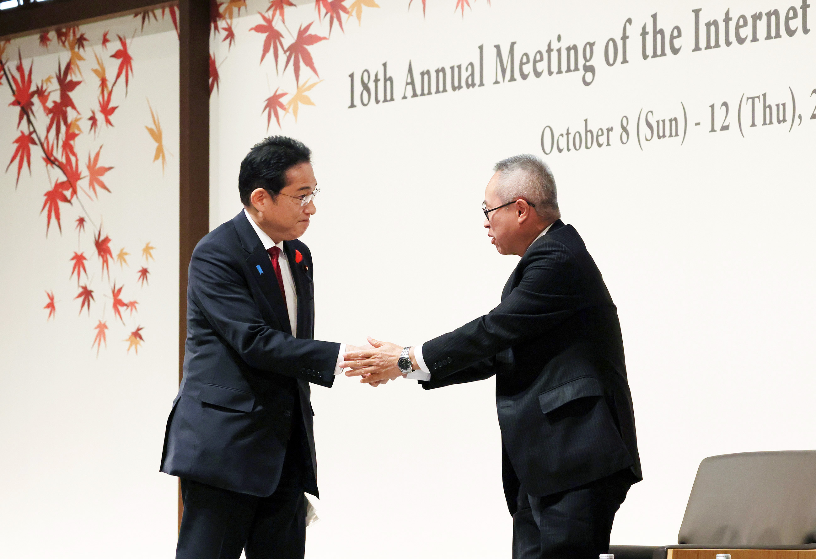 Prime Minister Kishida attending the opening ceremony (3)