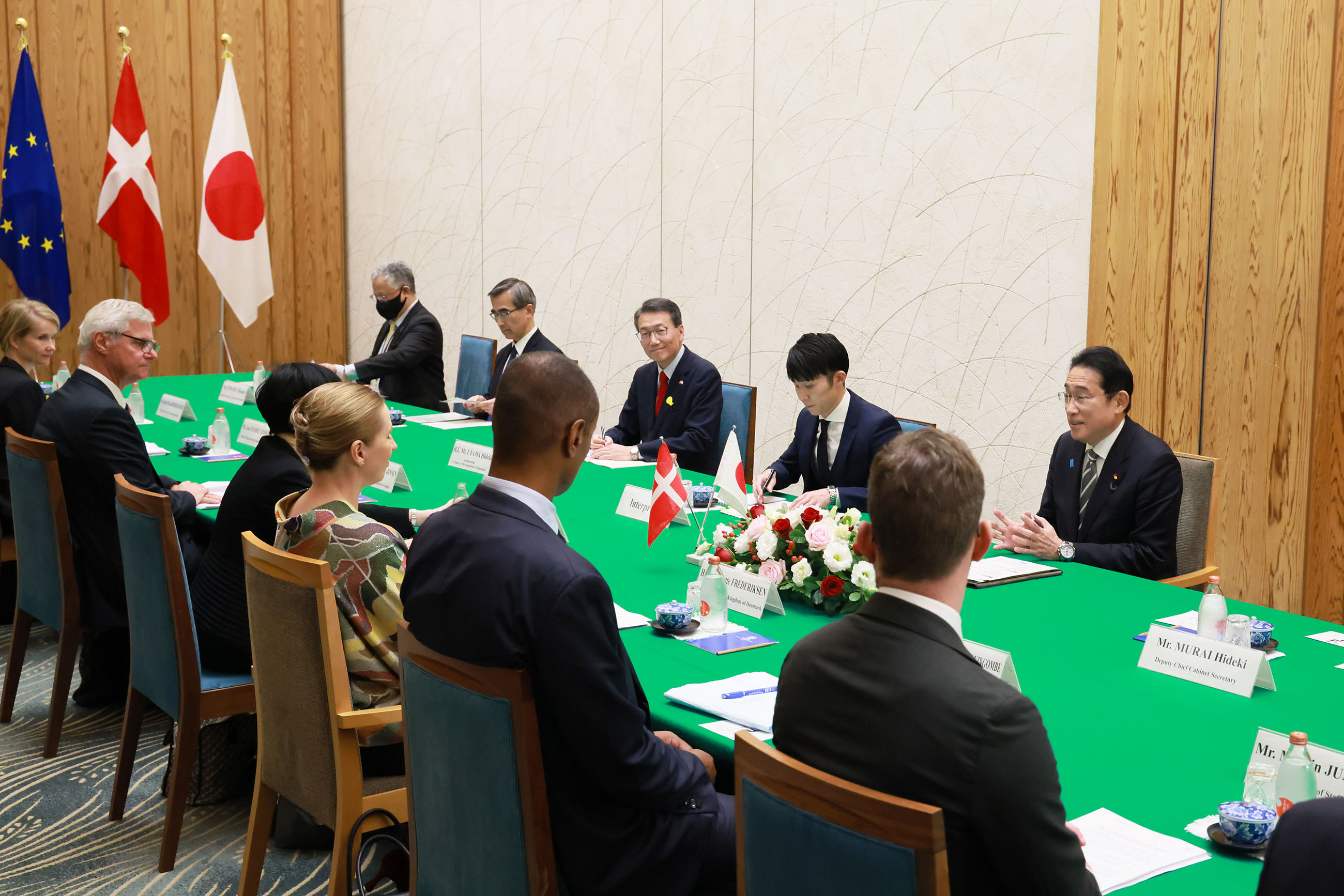 Japan-Denmark Summit Meeting (3)