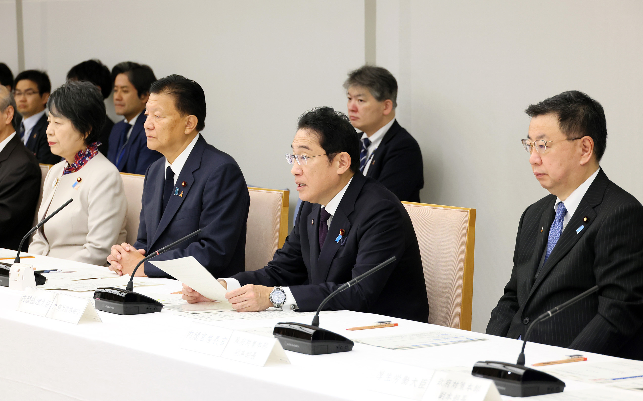 Prime Minister Kishida commenting on the exercise (2)