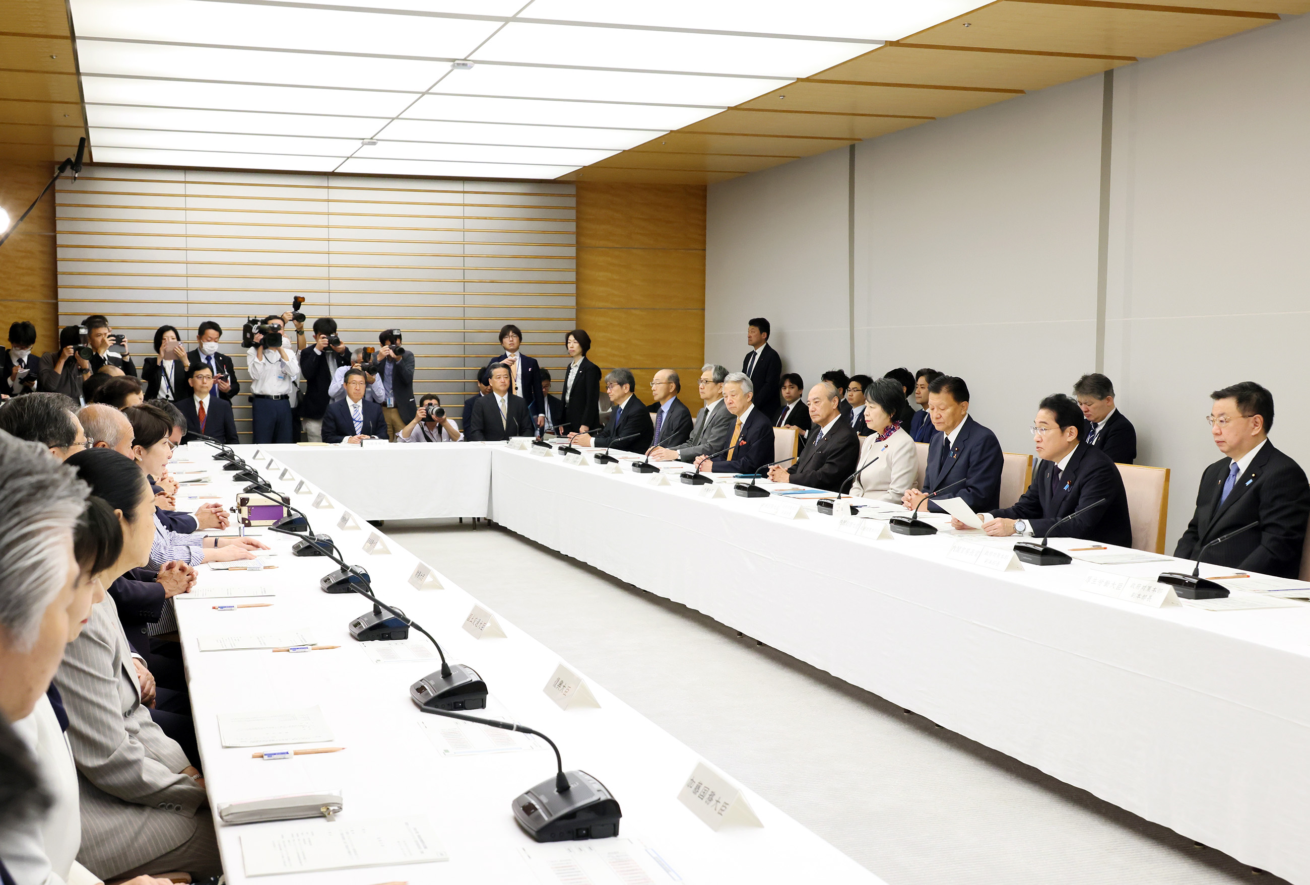 Prime Minister Kishida commenting on the exercise (4)