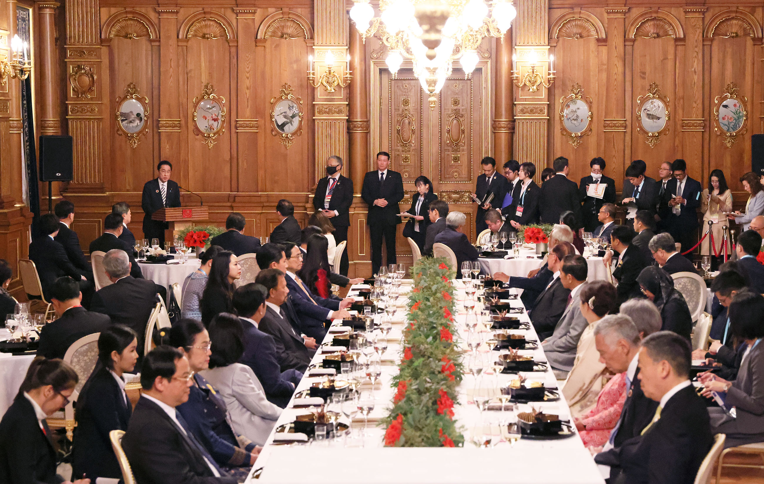 Prime Minister Kishida delivering a speech (1)