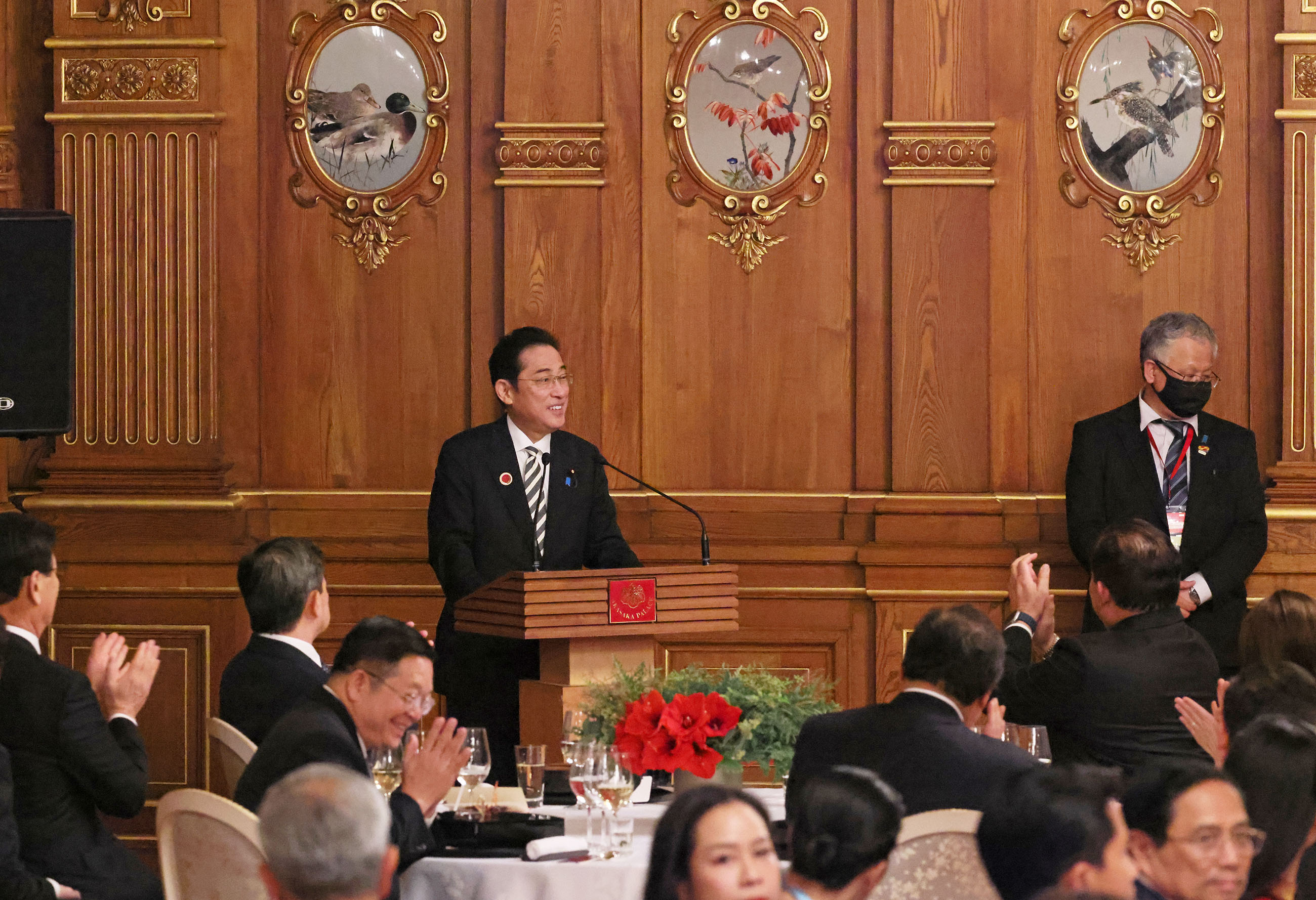 Prime Minister Kishida delivering a speech (2)