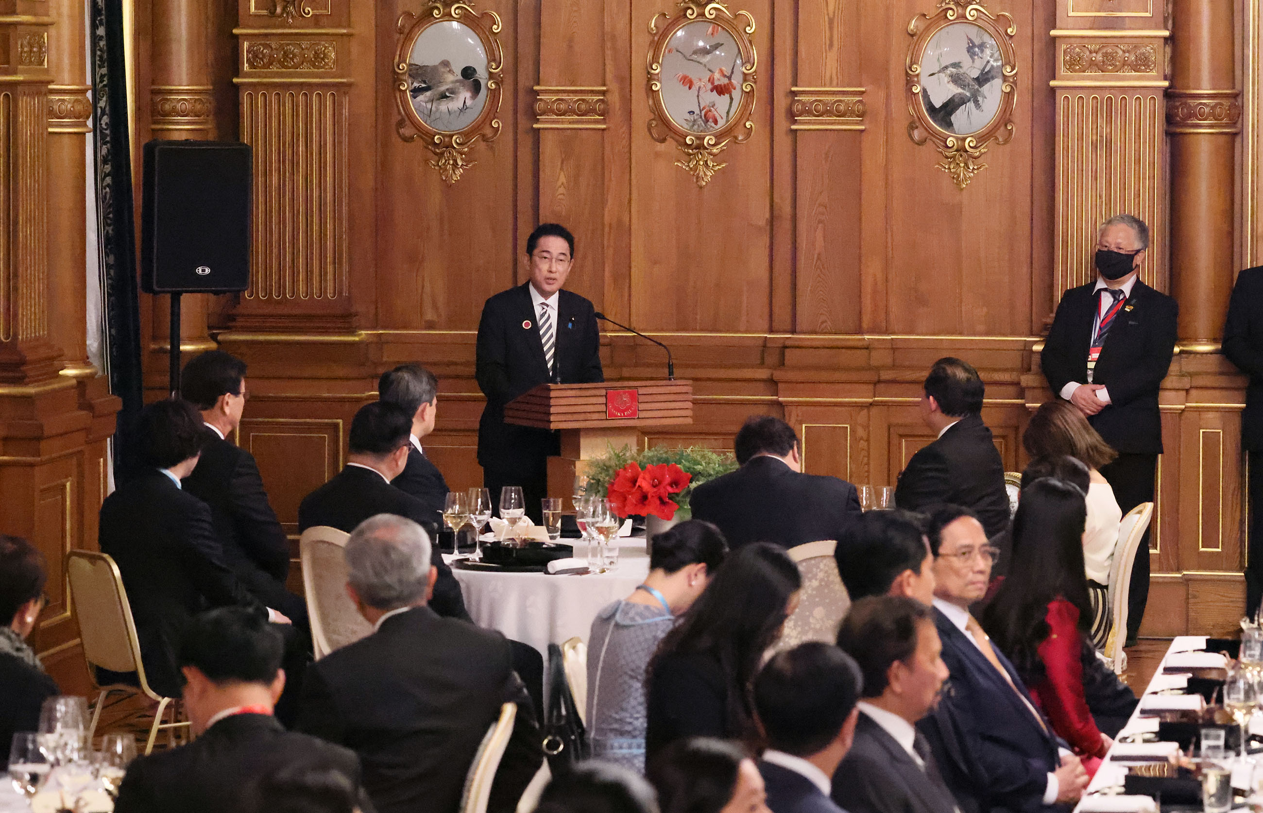 Prime Minister Kishida delivering a speech (3)