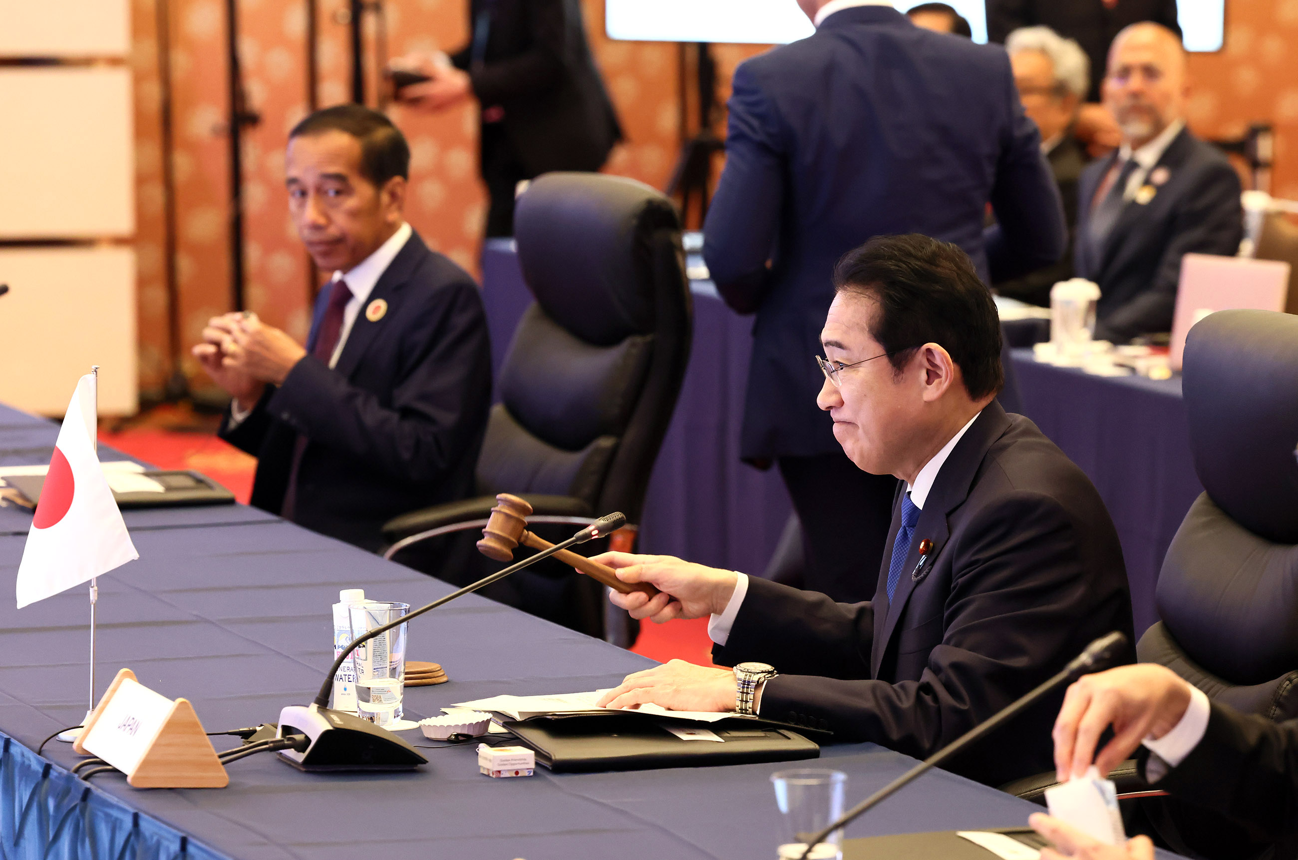 Prime Minister Kishida attending Session 1 (1)