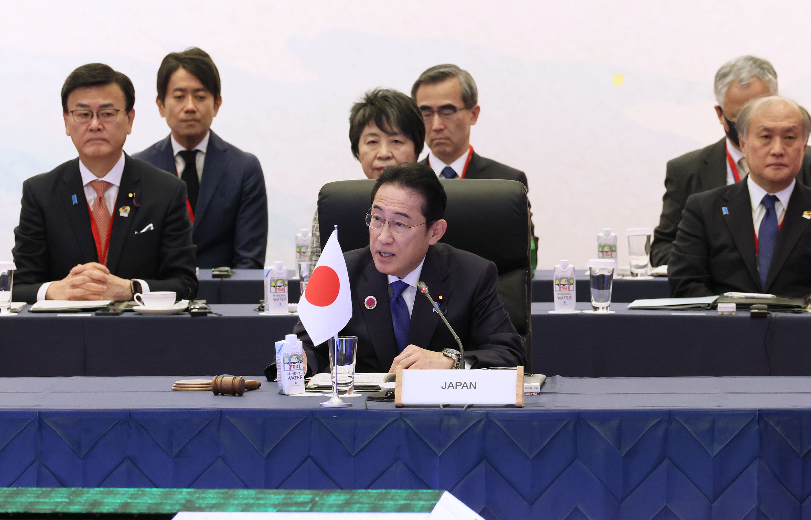 Prime Minister Kishida attending Session 1 (2)