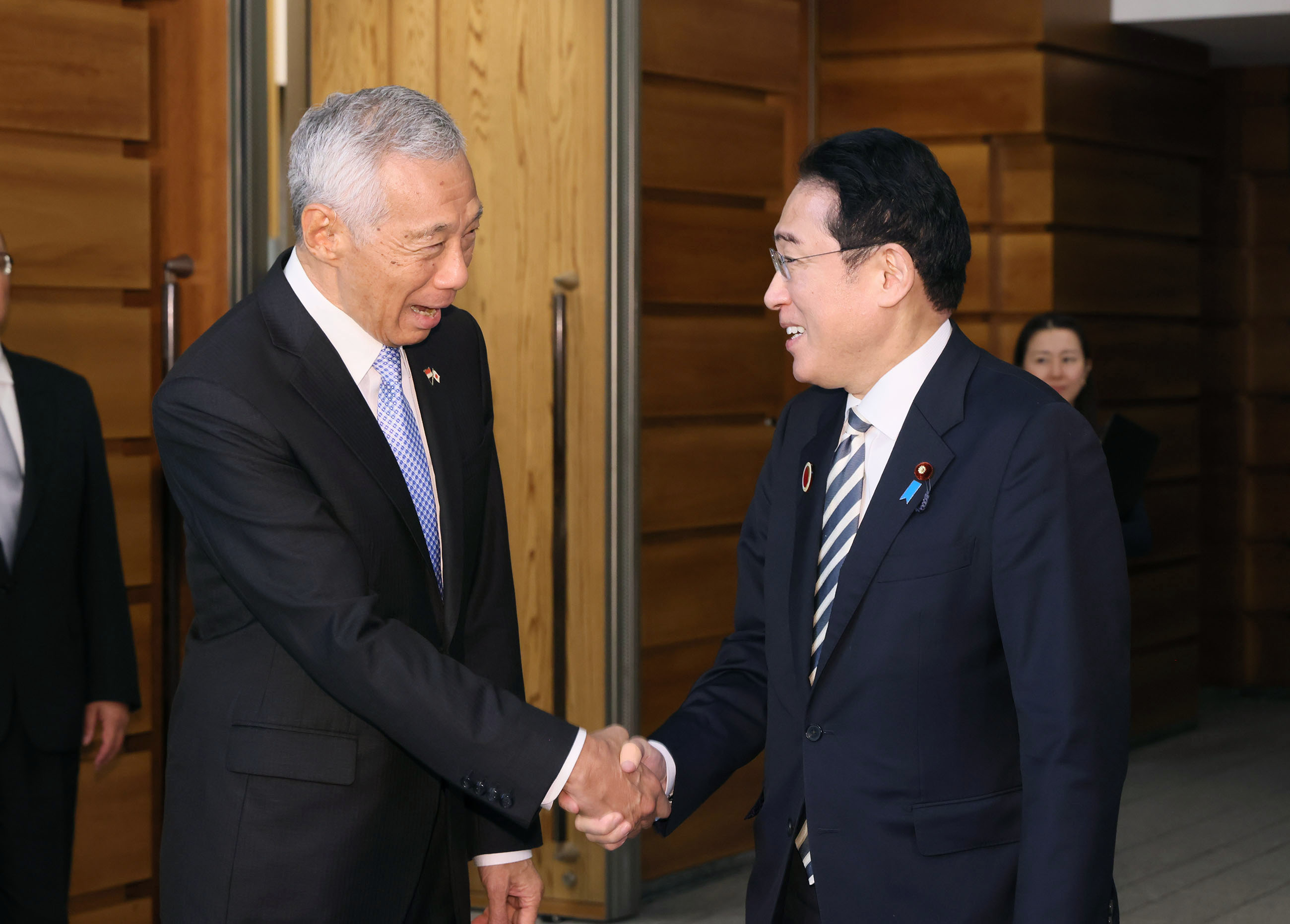 Japan-Singapore Summit meeting (1)