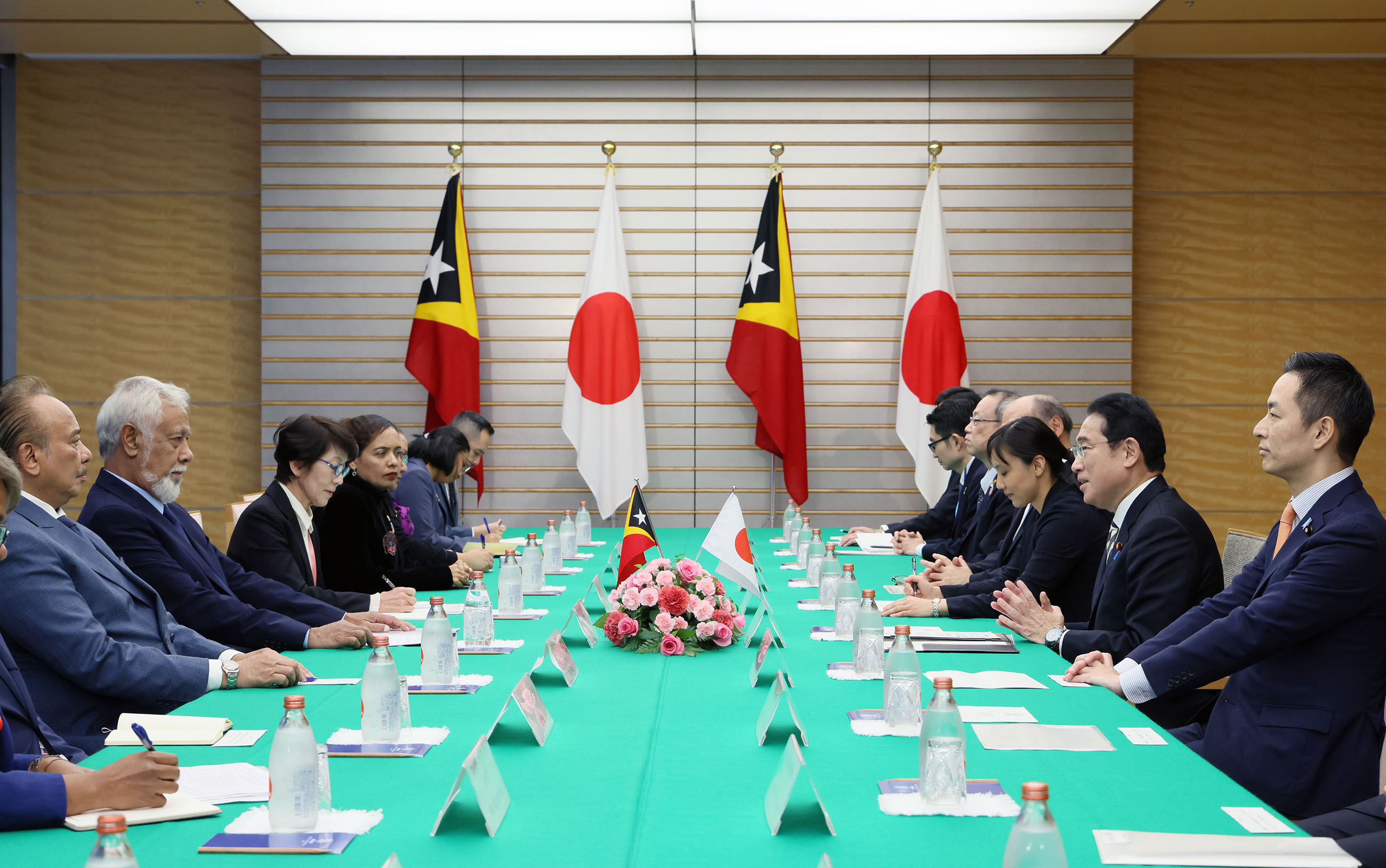 Japan-Timor-Leste Summit meeting (3)
