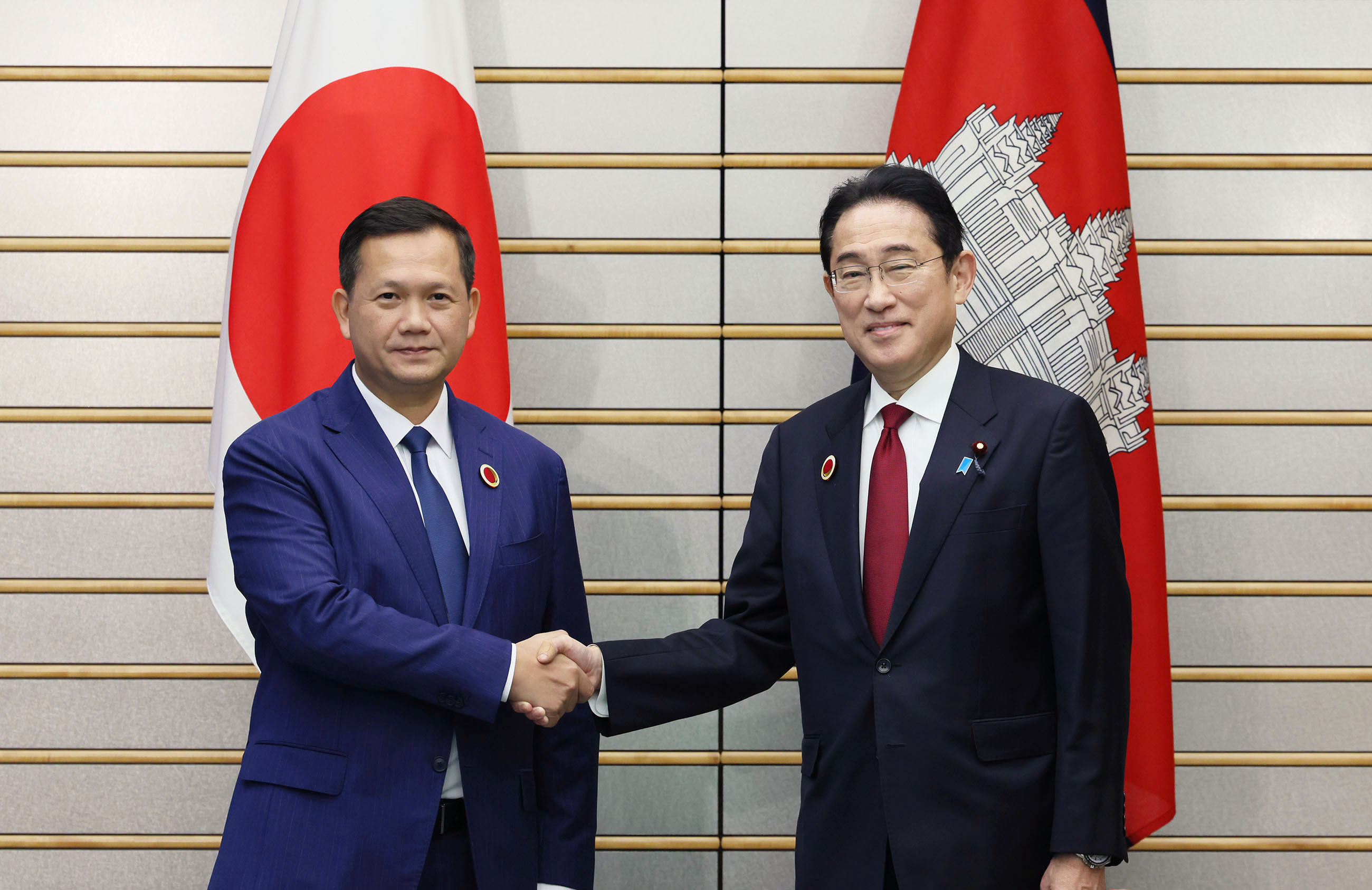 Japan-Cambodia Summit meeting (1)