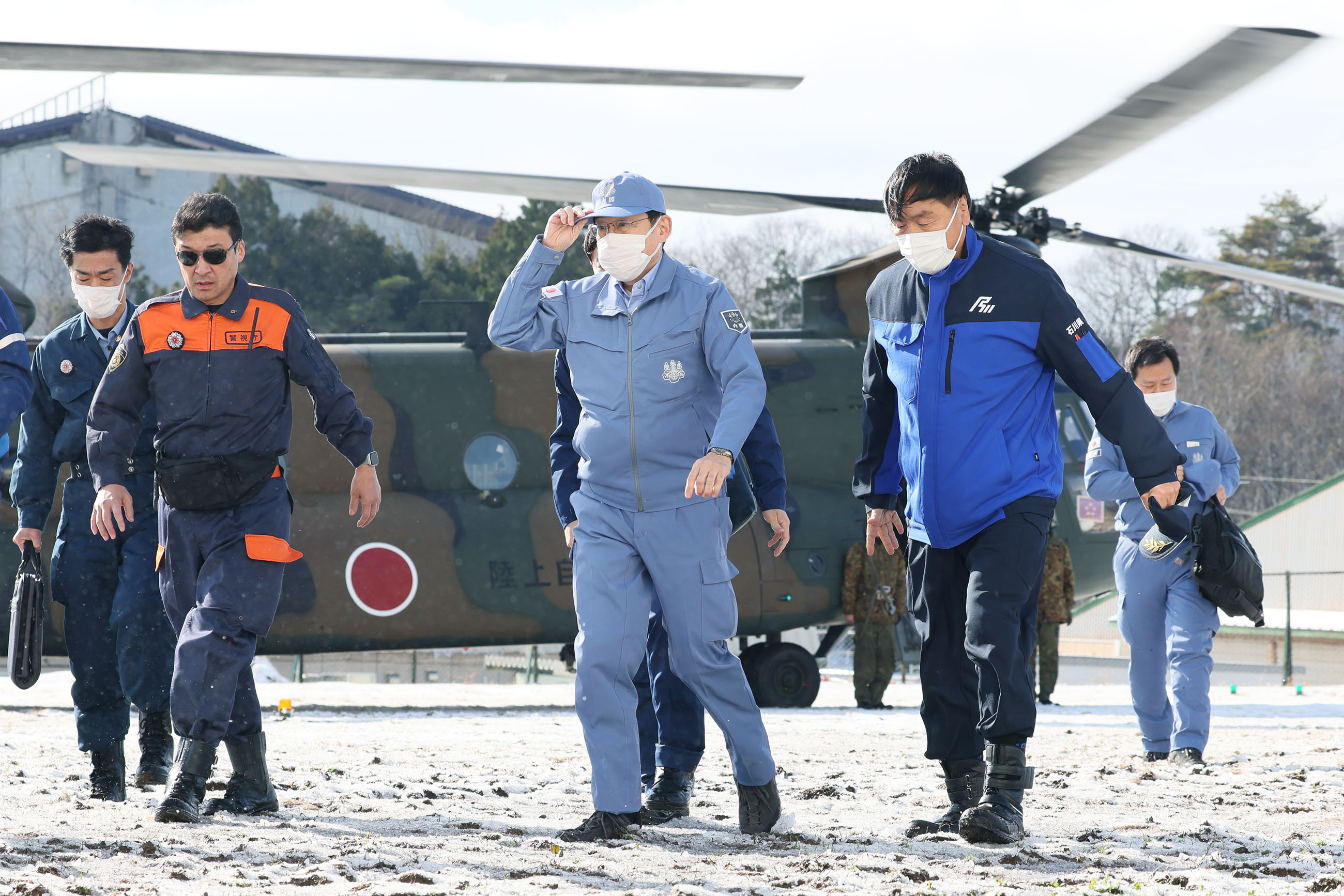 Visit to Ishikawa Prefecture to Confirm the Extent of the Damage Caused by the 2024 Noto Peninsula Earthquake