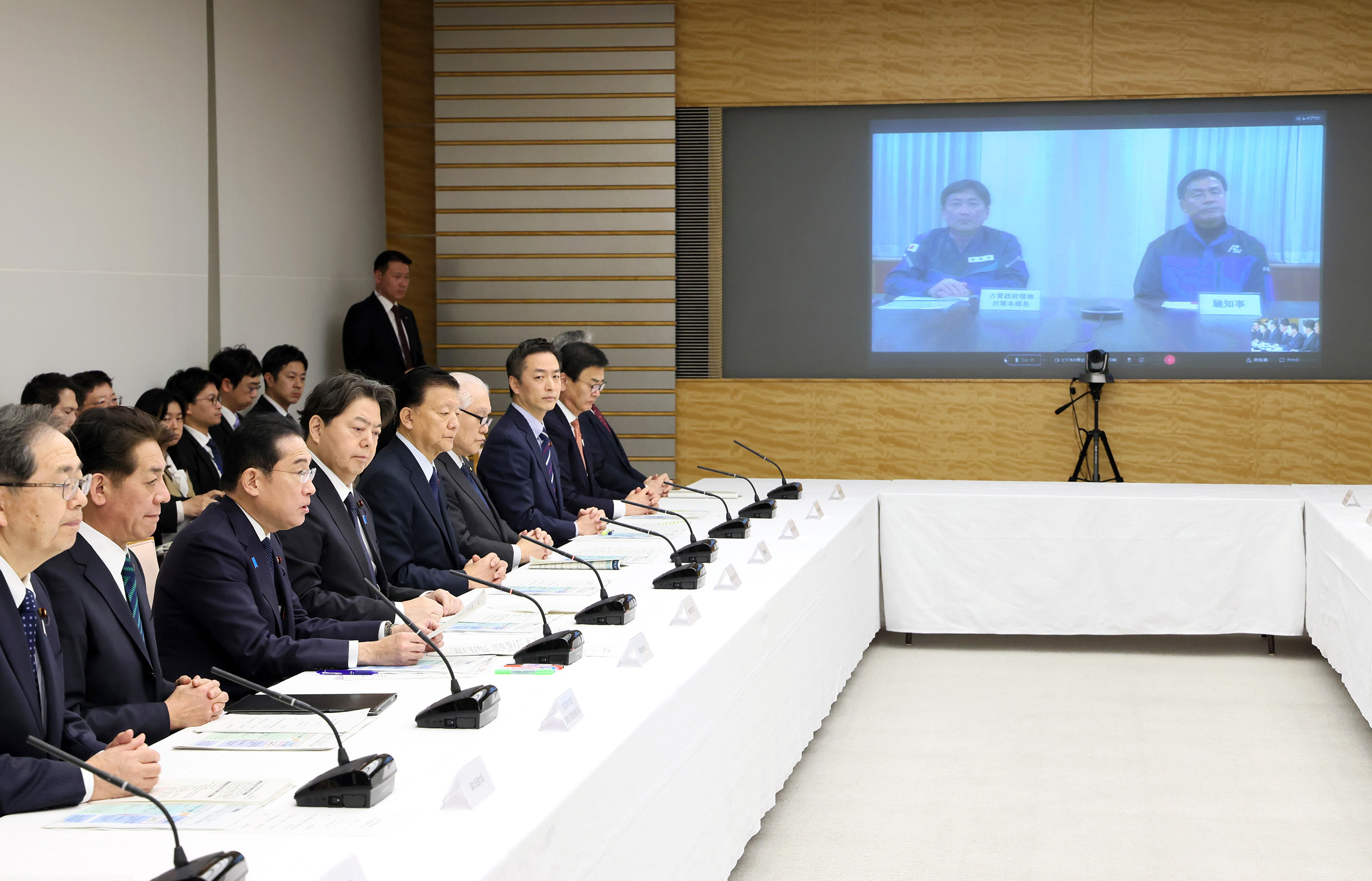 Prime Minister Kishida making a remark (2)