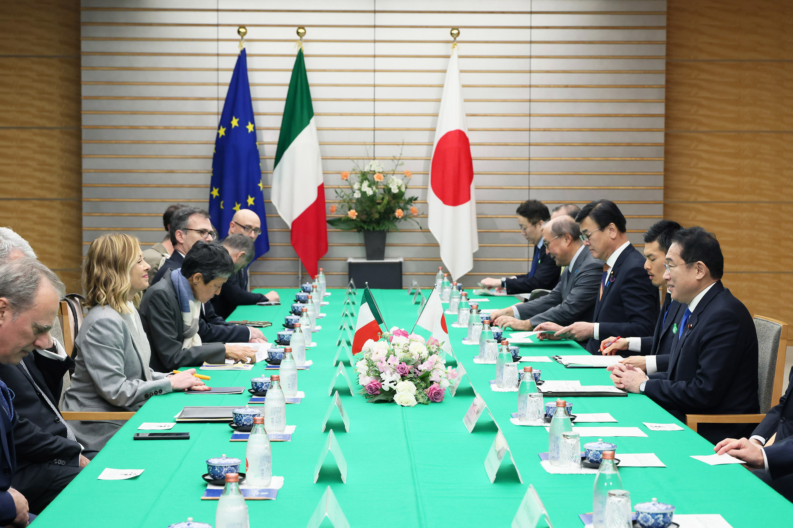 Japan-Italy Summit Meeting (4)